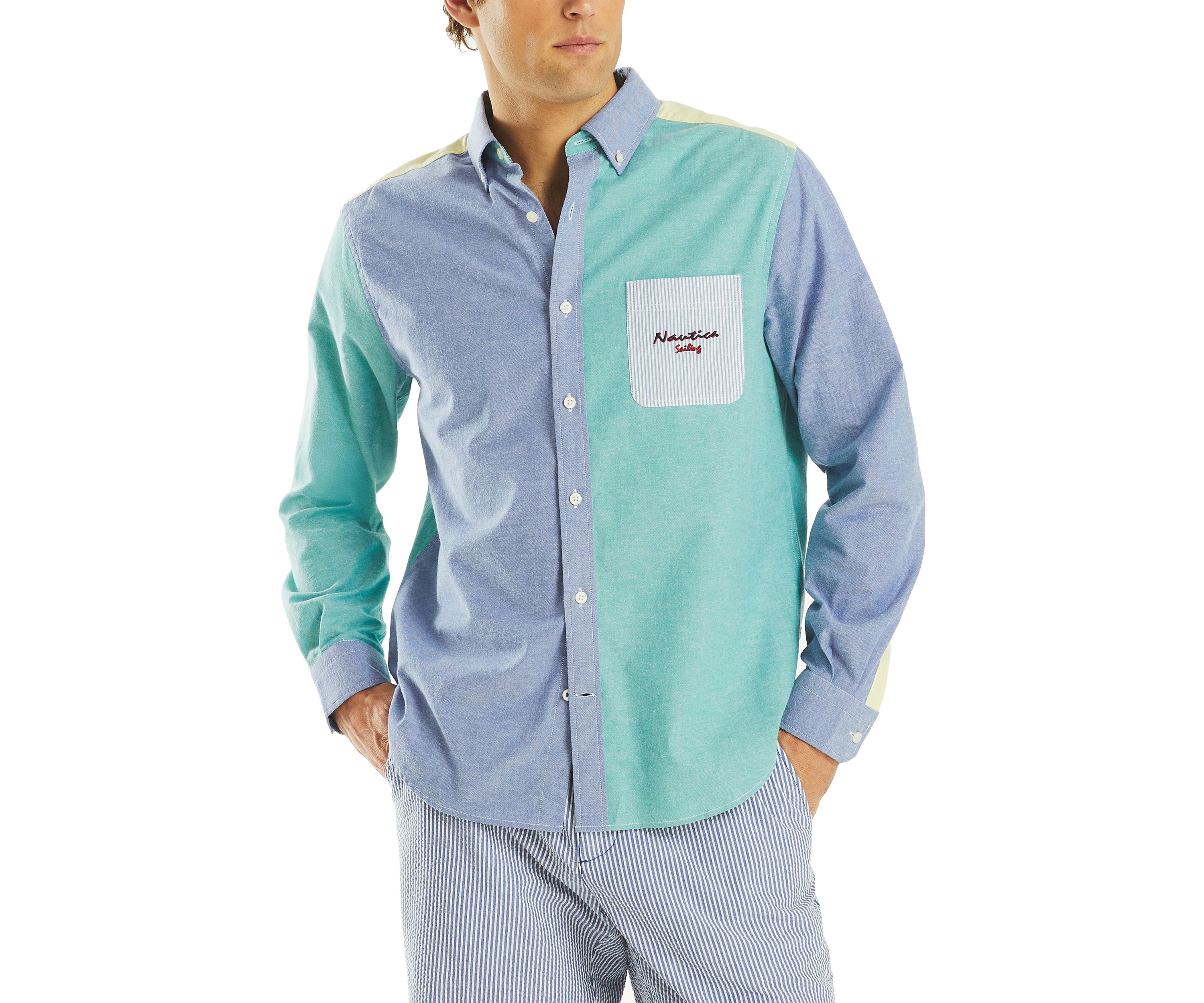 Mixed Oxford Shirt