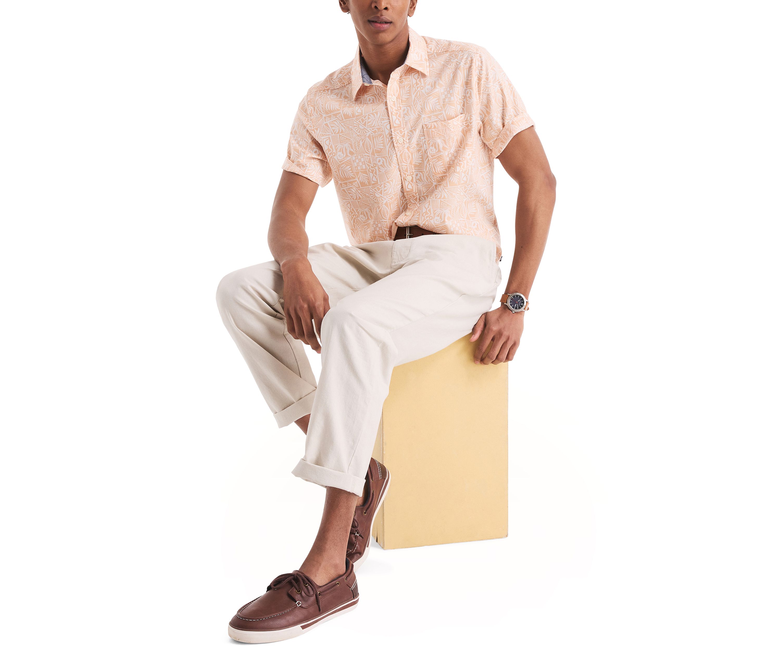 Printed Short Sleeve Shirt