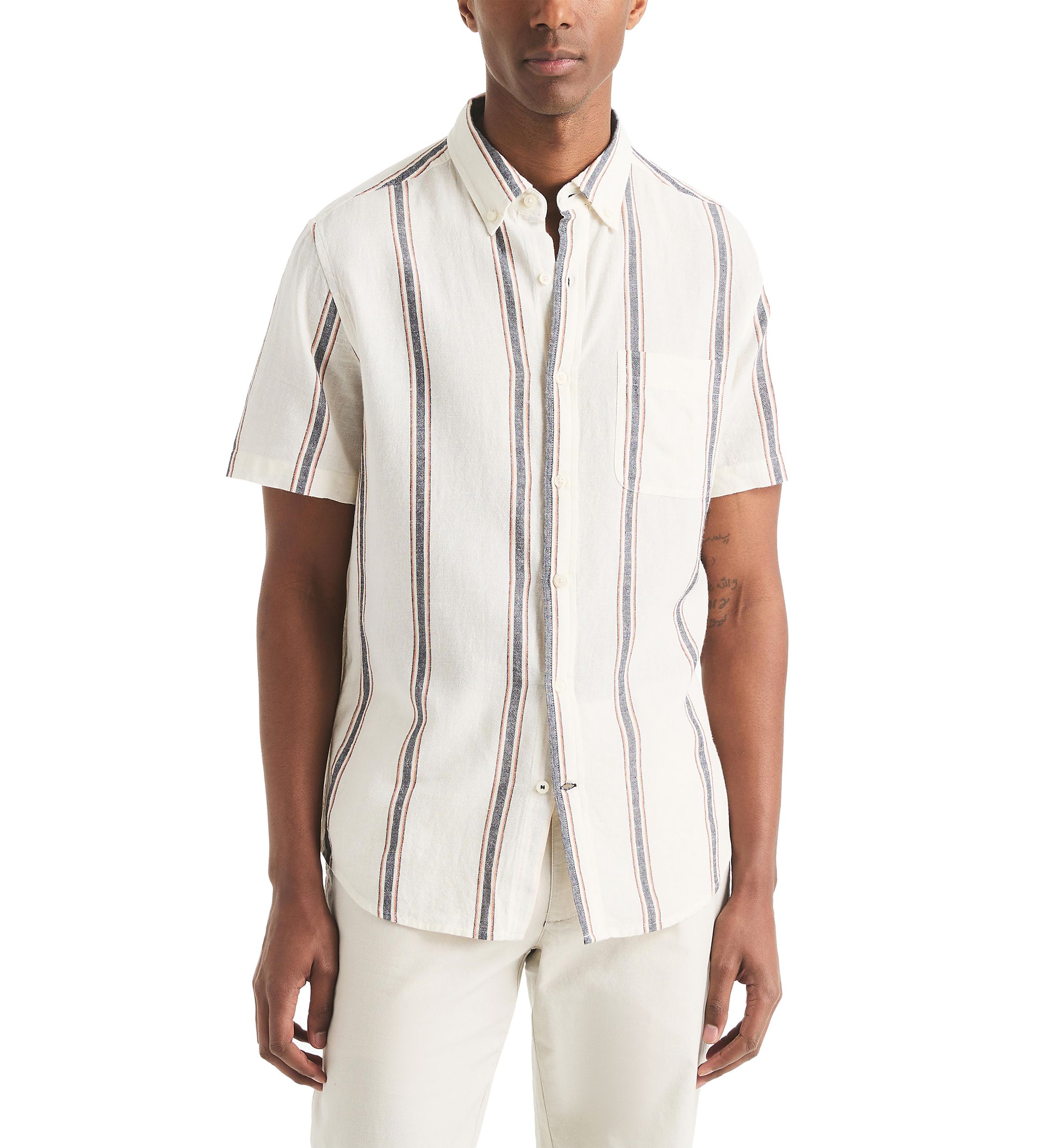 Striped Short Sleeve Shirt