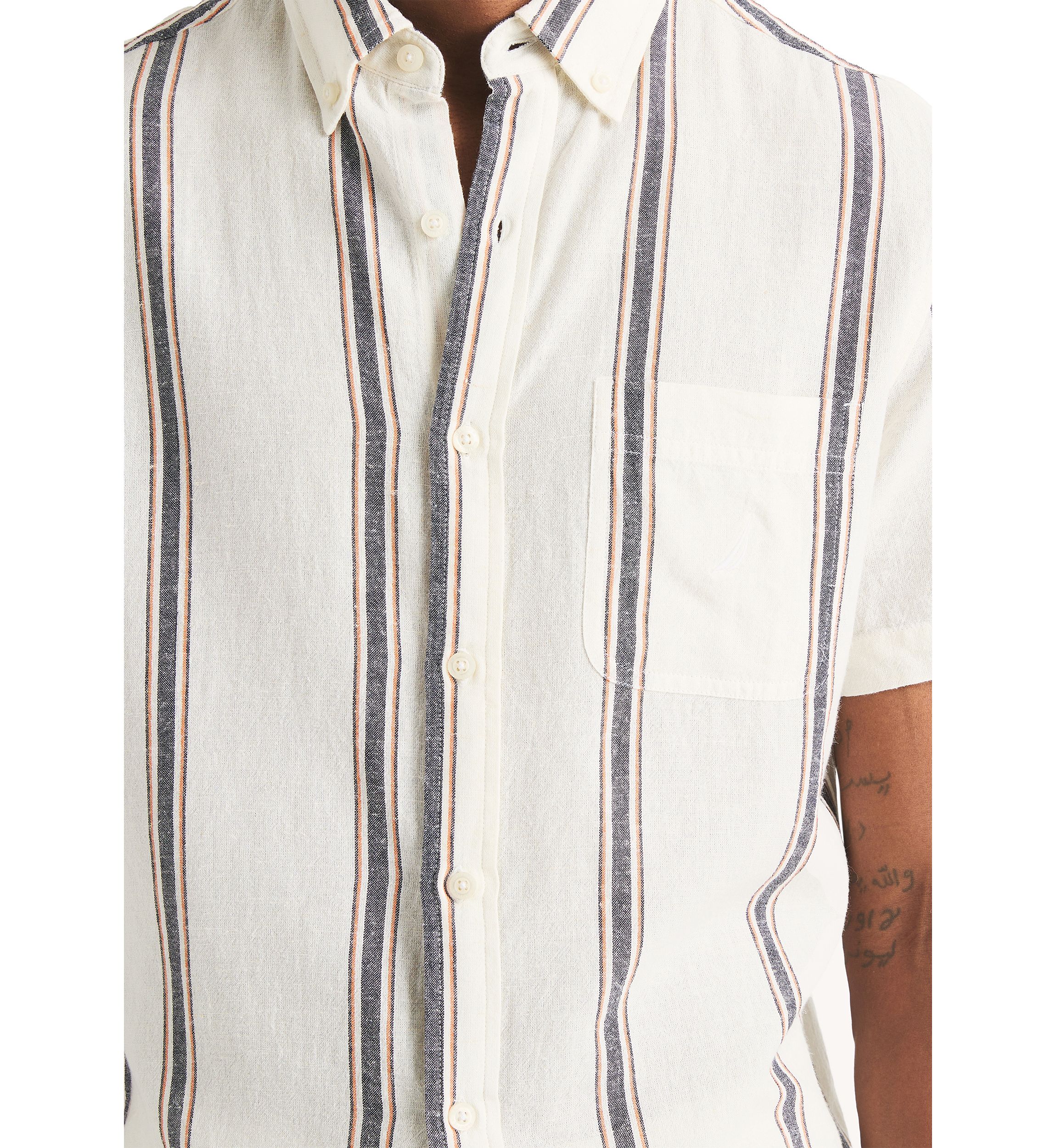 Striped Short Sleeve Shirt