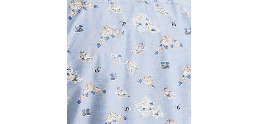 Printed Short Sleeve Camp Shirt