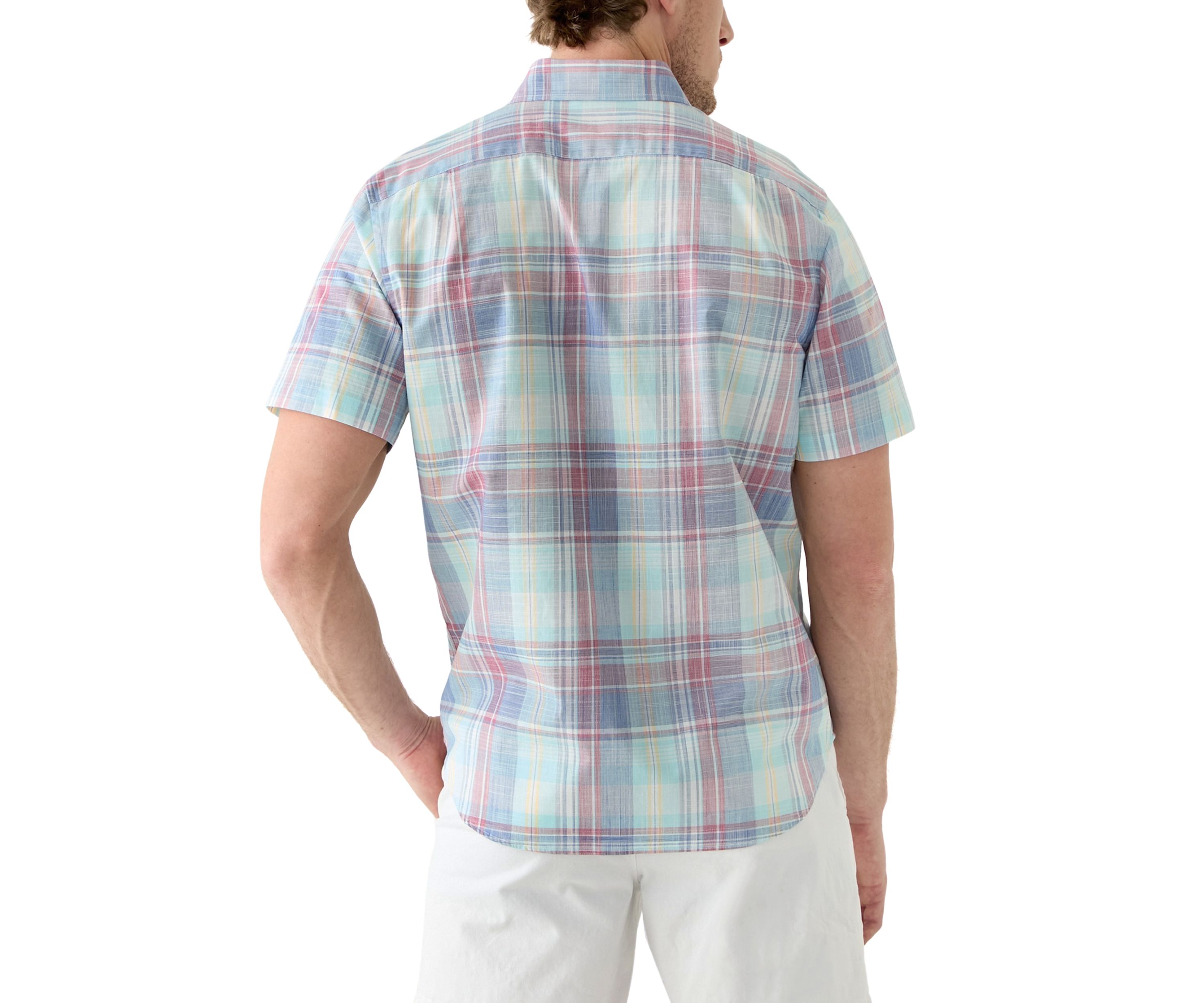 Yarn Dye Cotton Plaid Shirt 