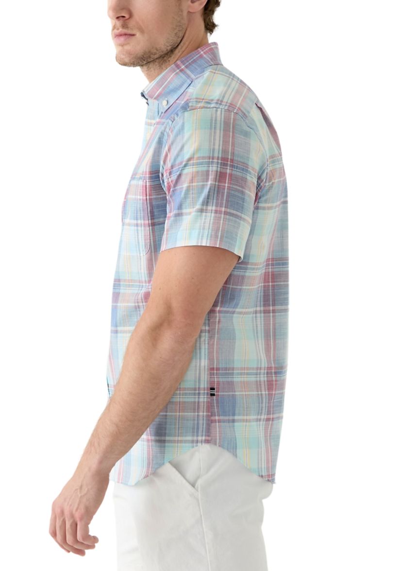 Yarn Dye Cotton Plaid Shirt 