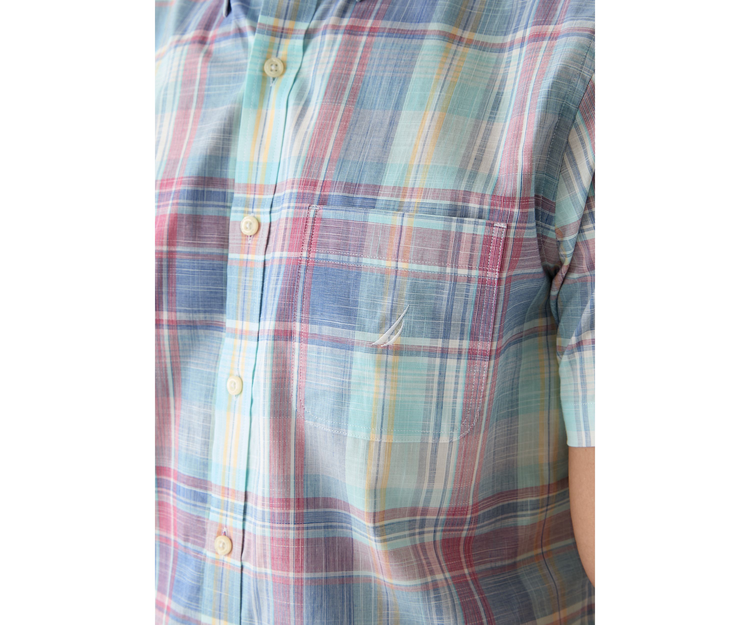 Yarn Dye Cotton Plaid Shirt 