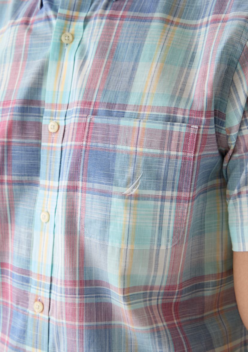 Yarn Dye Cotton Plaid Shirt 