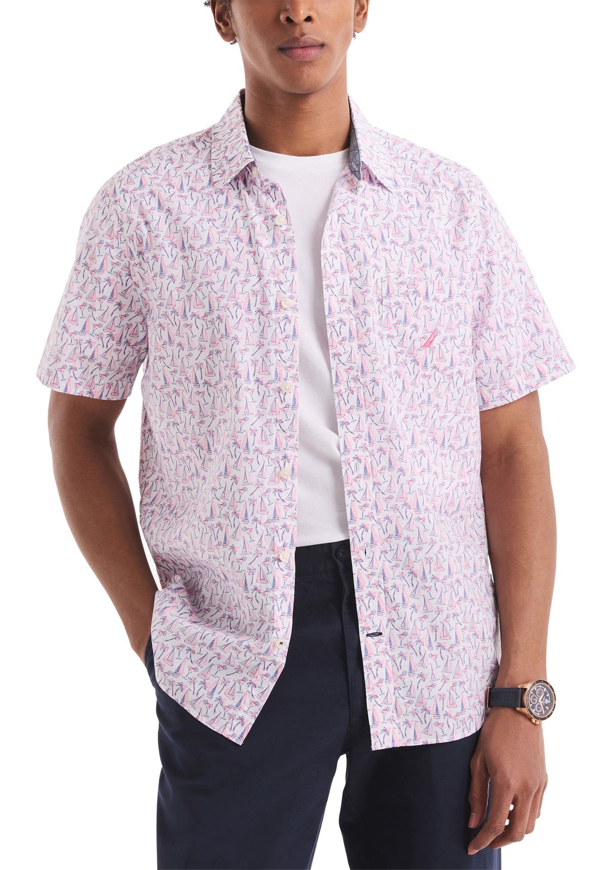 Printed Short Sleeve Shirt
