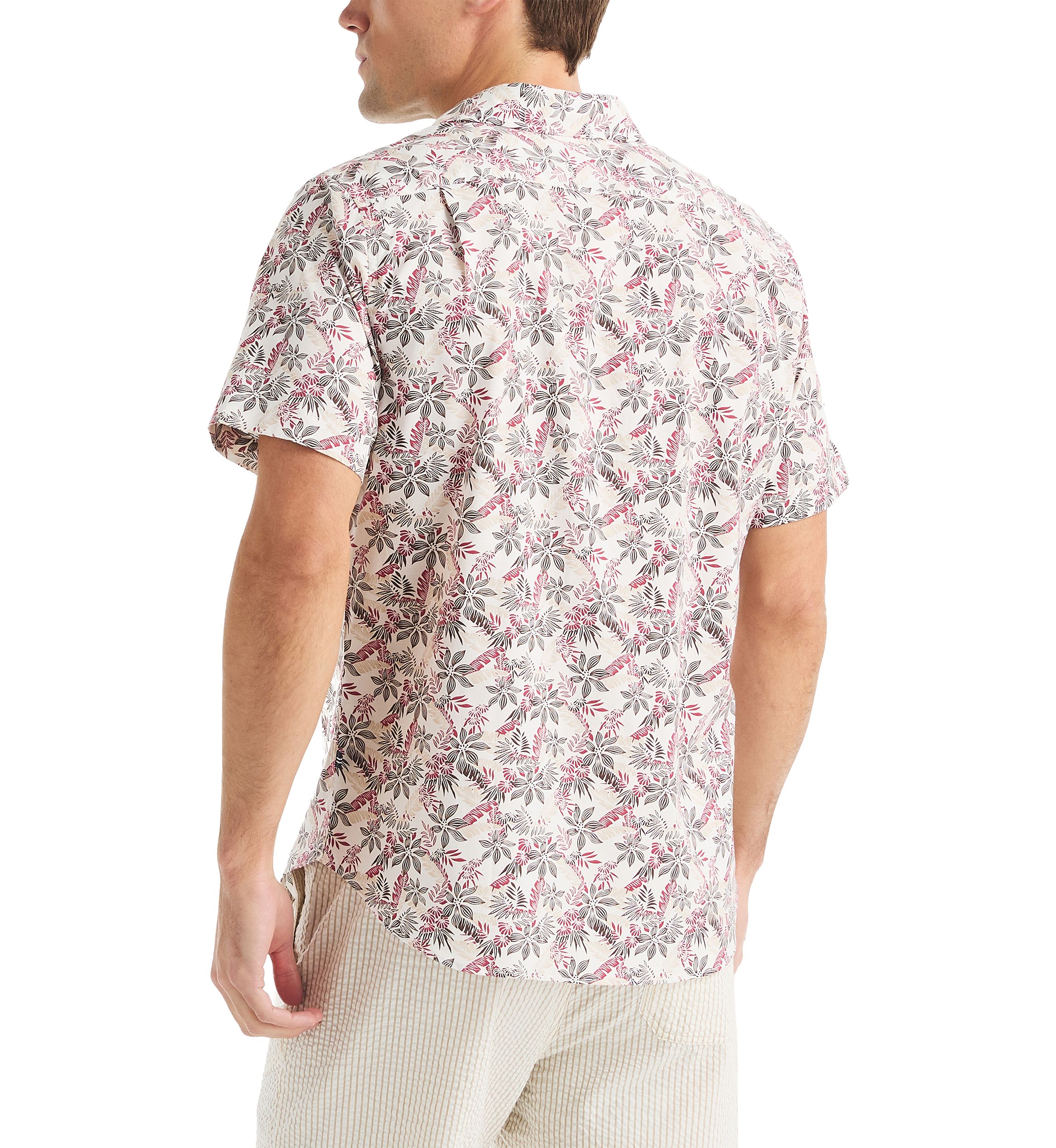 Printed Tencel Button Down Shirt