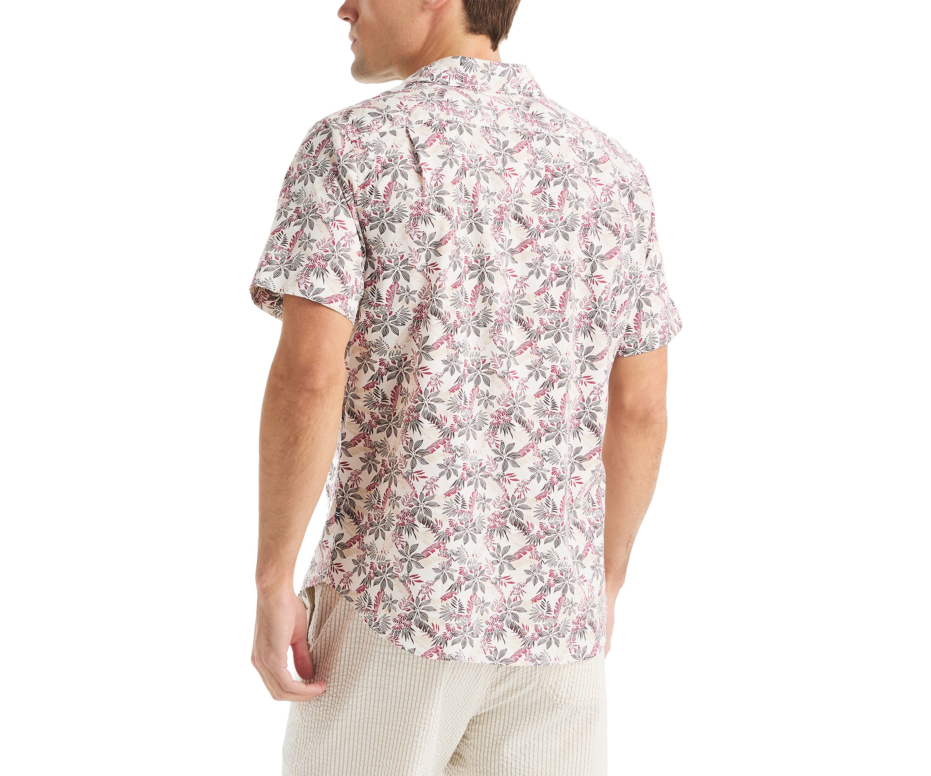 Printed Tencel Button Down Shirt
