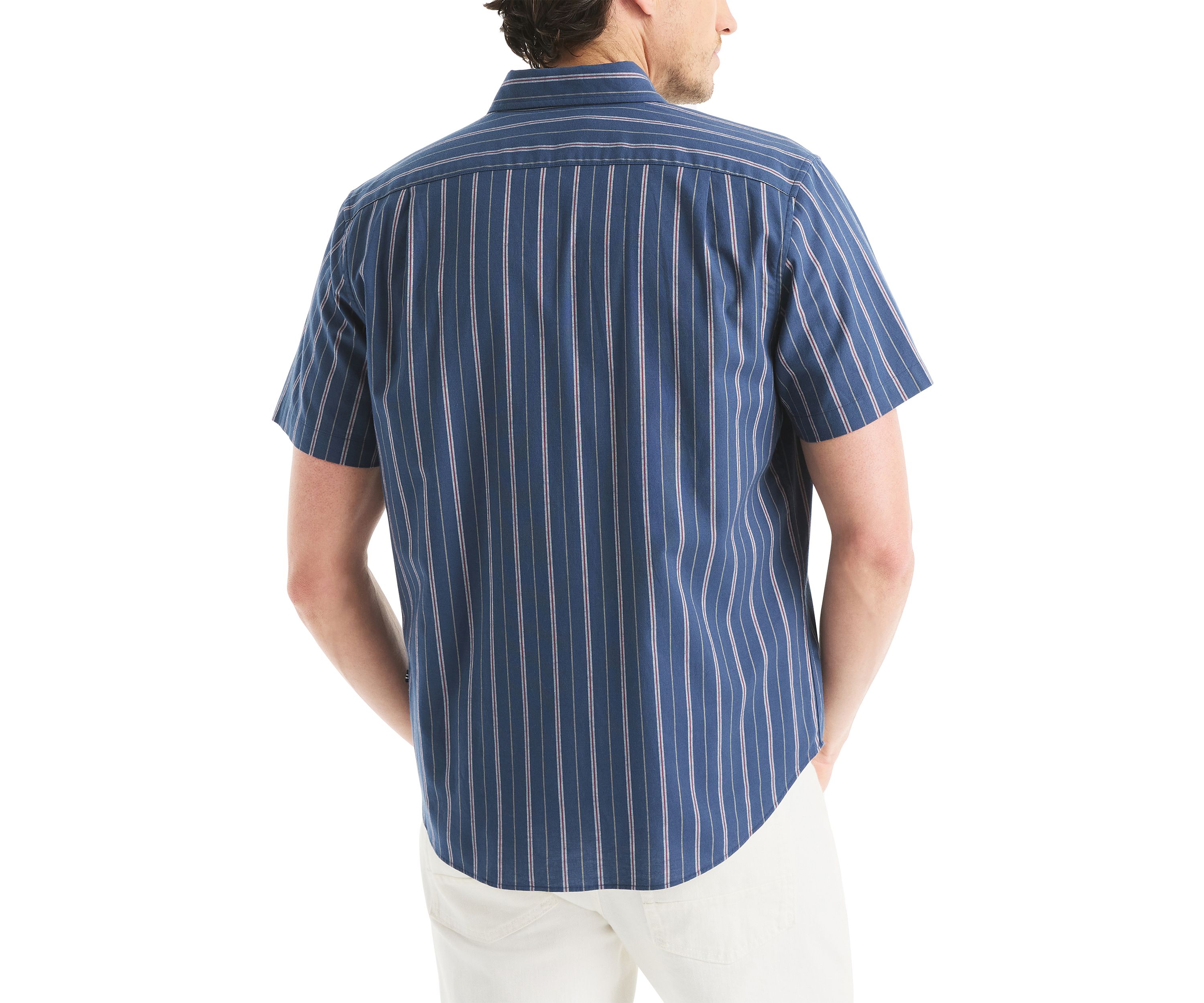 Oxford Stripe Button Down Shirt