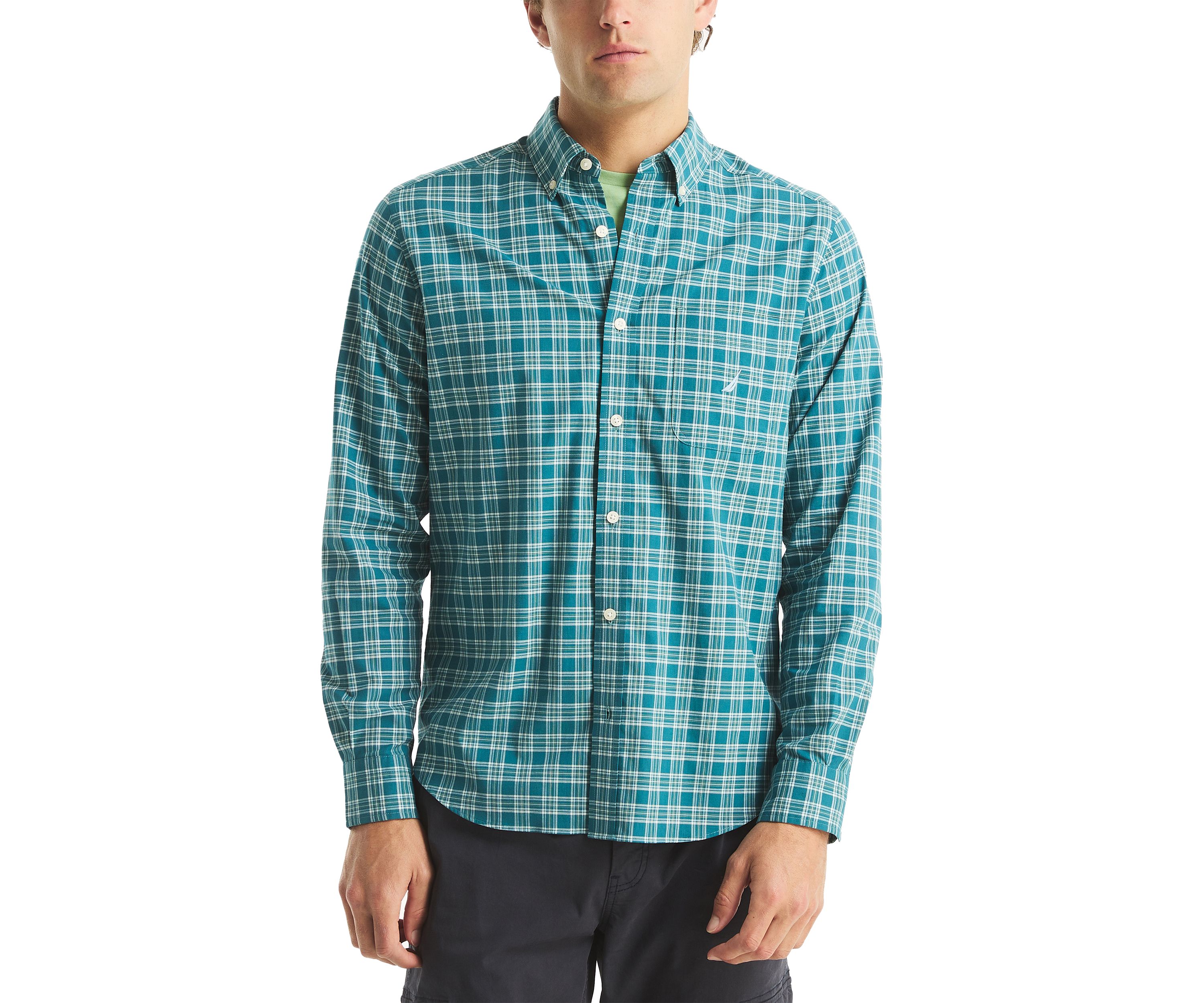 Plaid Tencel Woven Shirt