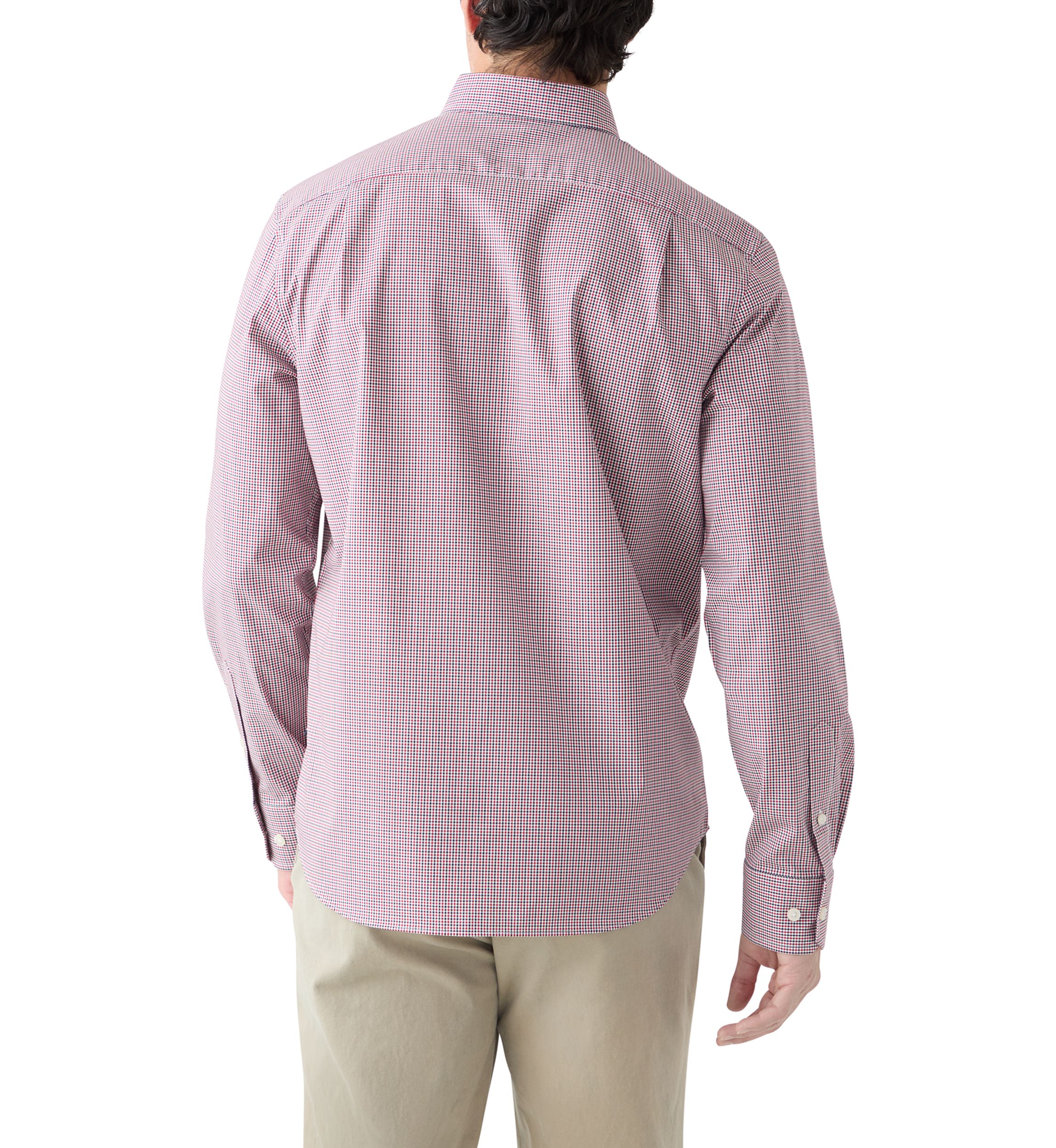 Long Sleeve Plaid Button Up Shirt 