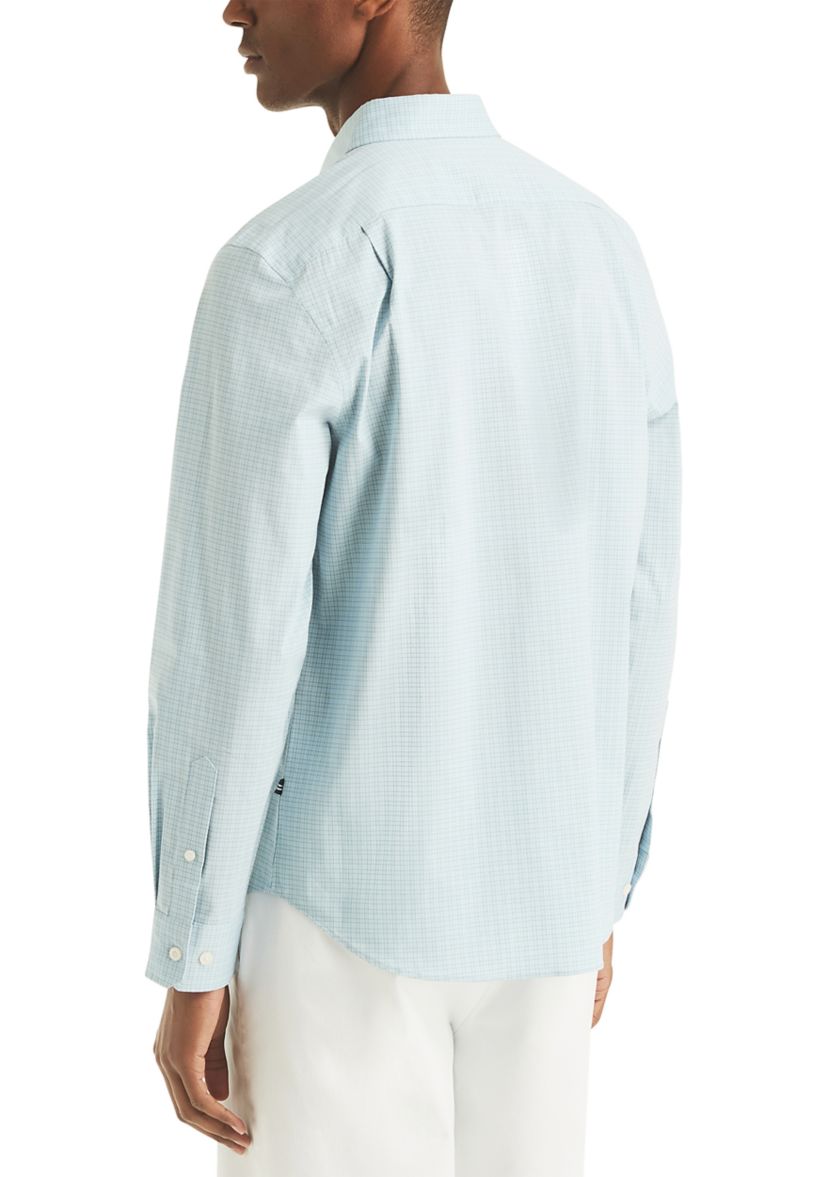 Nautica Men's Wicking Plaid Button Down Shirt | Belk