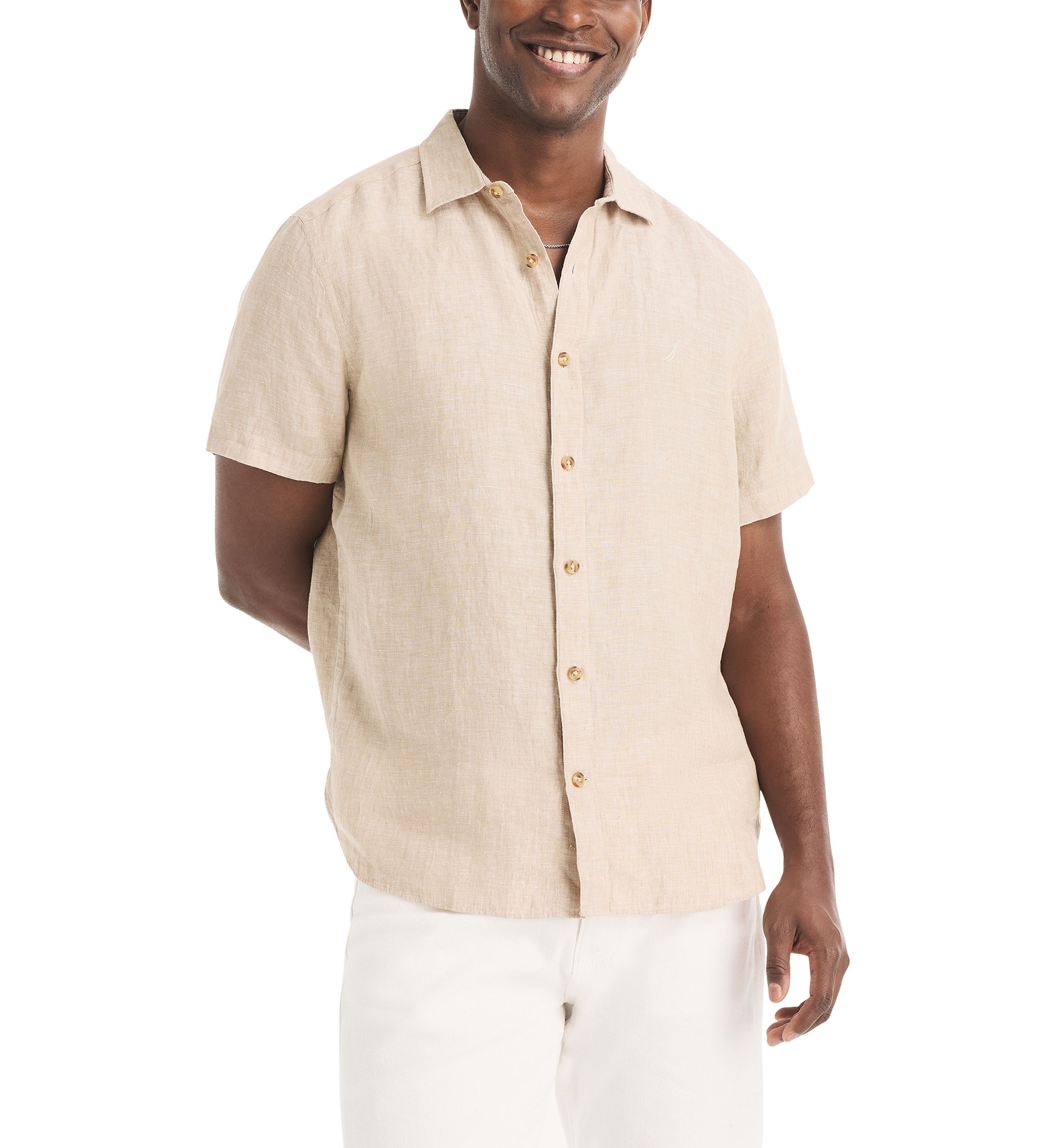 belk mens dress shirts W.H. men's M black geometric silk blend short sleeve button up shirt Point collar Men's Dress Shirts | Belk