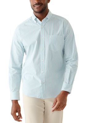 Nautica Men's Striped Dress Shirt, Long Sleeve, M Regular – 65% Off