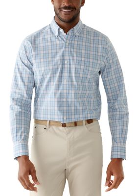 Nautica Men's Long Sleeve Plaid Shirt