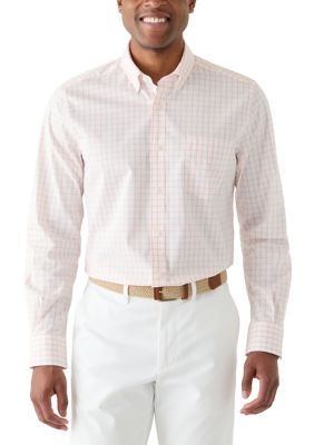 Nautica Men's Long Sleeve Plaid Shirt