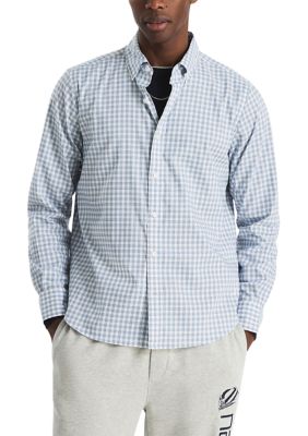 Nautica Men's Classic Fit Plaid Shirt, 2XL Regular