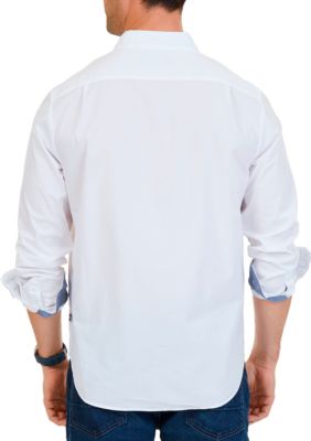 Nautica Classic Fit Stretch Cotton Shirt