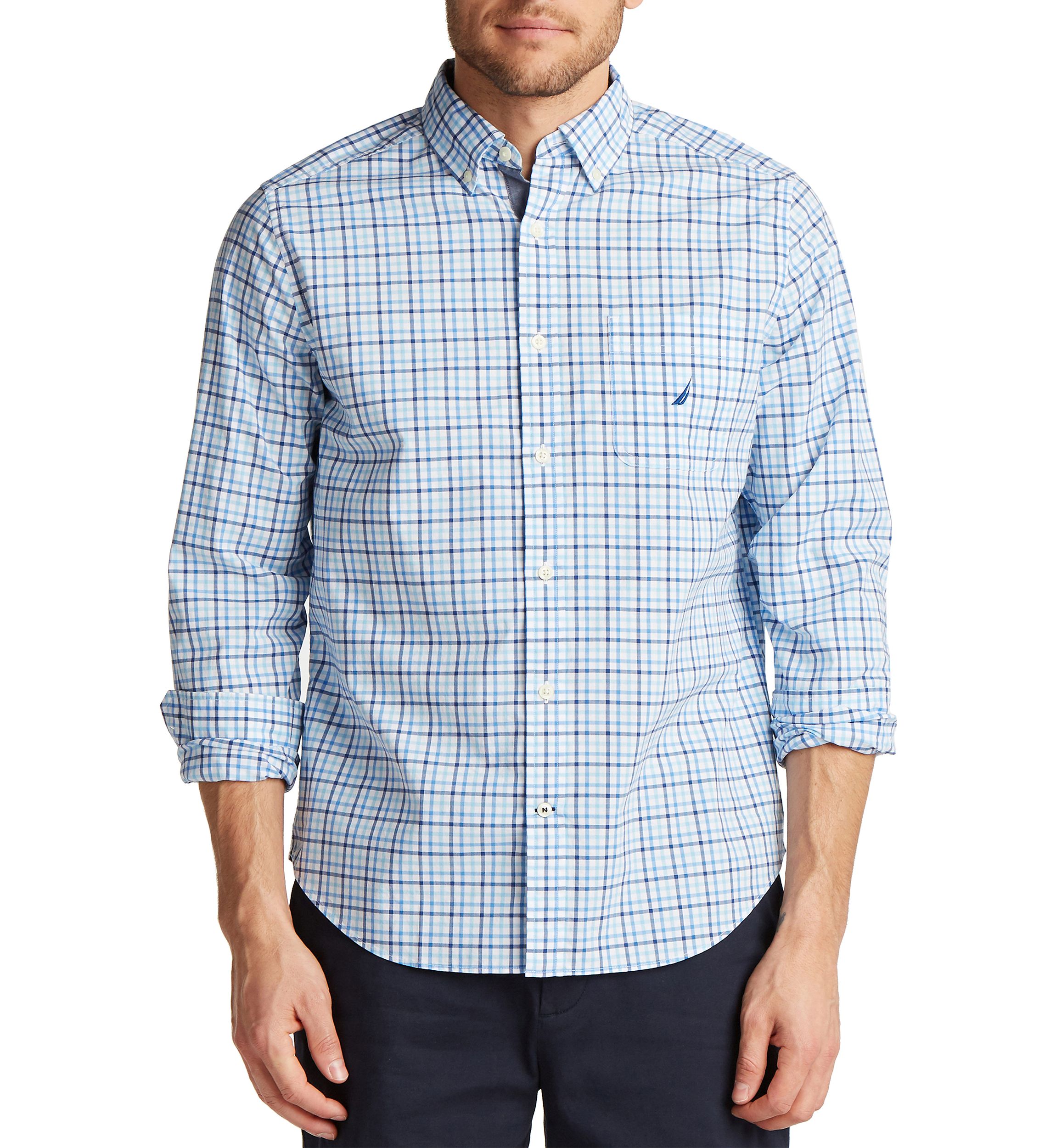 Gingham Long Sleeve Button Down Shirt