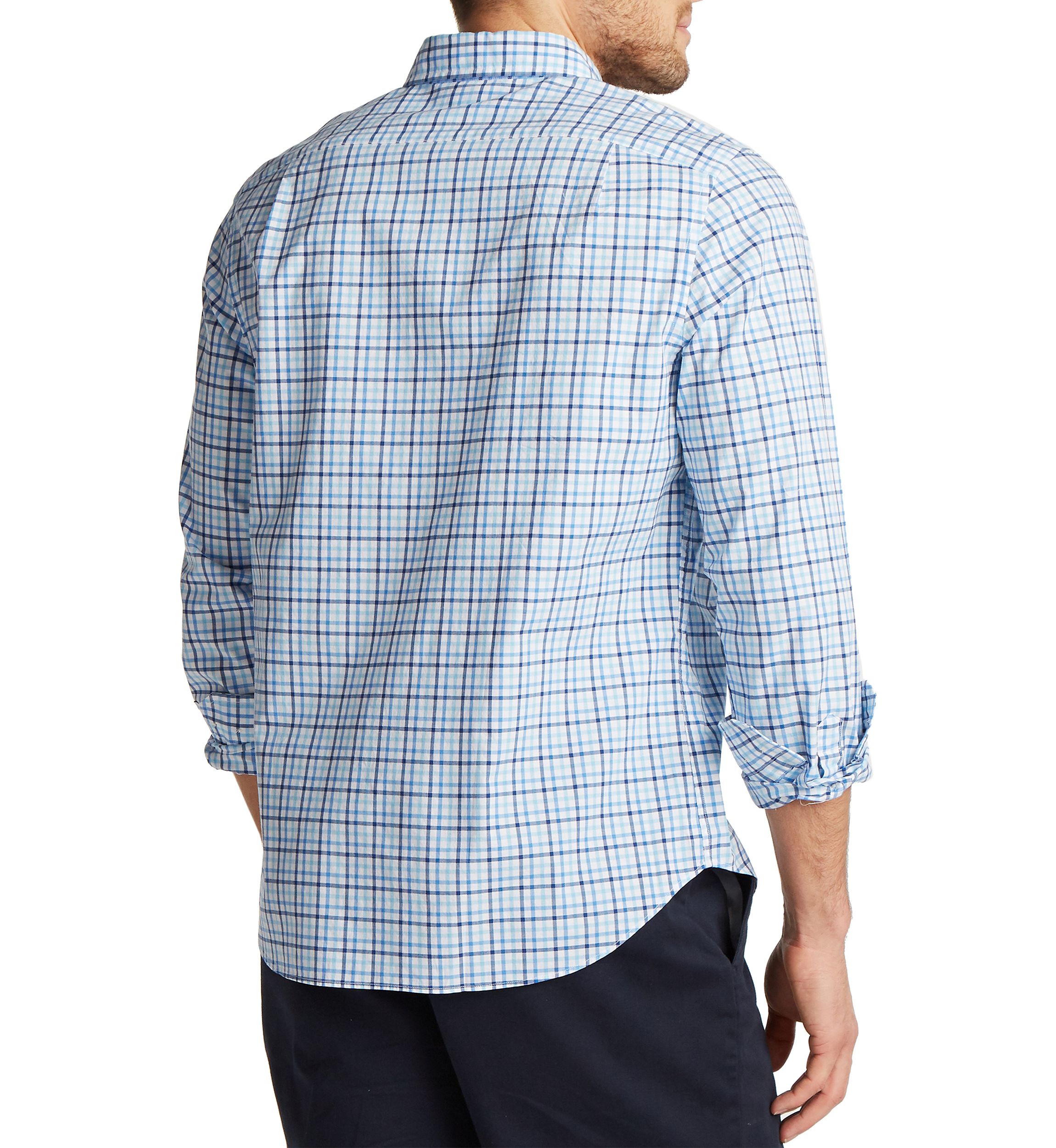 Gingham Long Sleeve Button Down Shirt