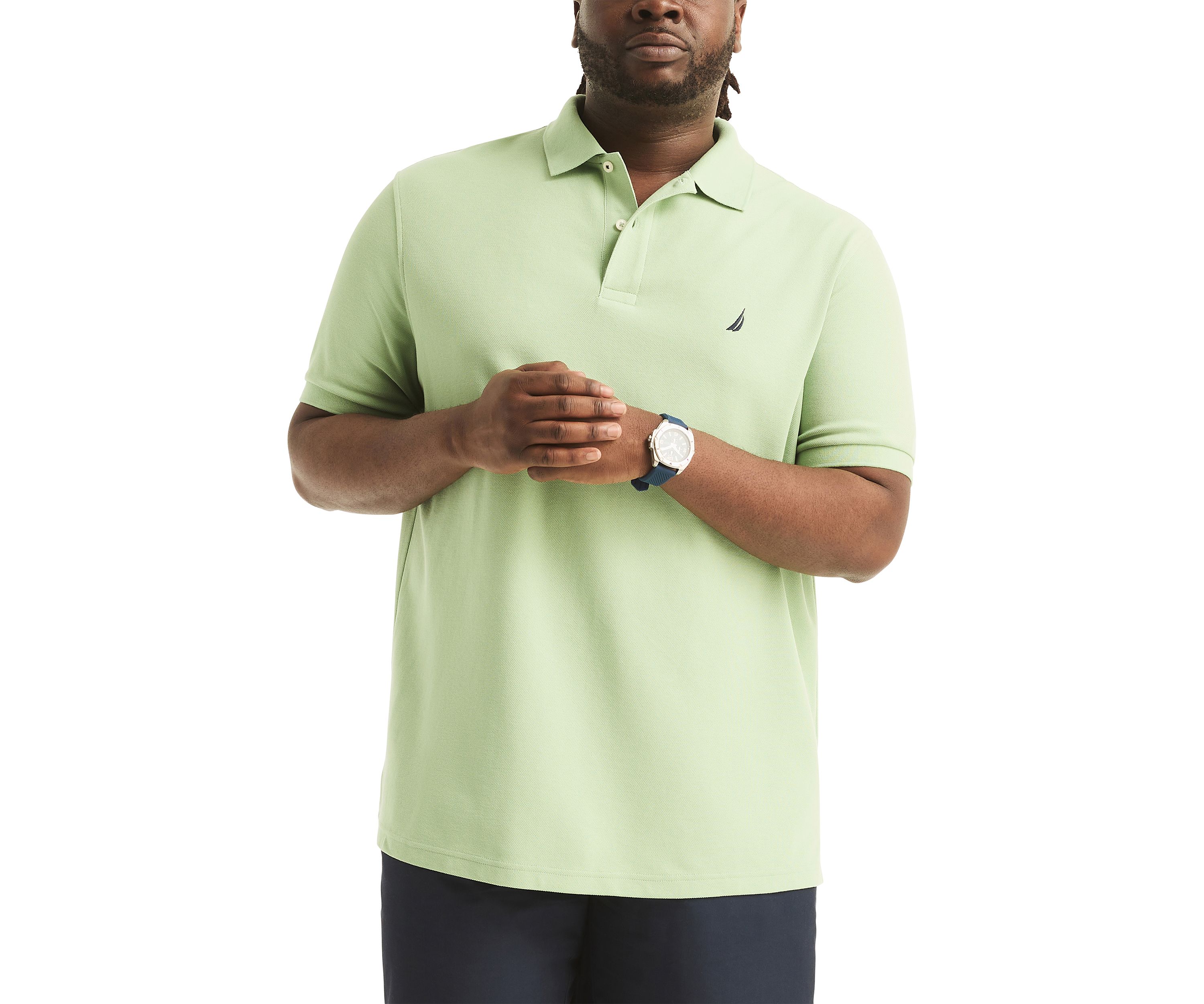 Big & Tall Sustainably Crafted Pride Classic Fit Deck Polo Shirt