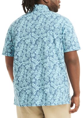 Big & Tall Classic Fit Deck Printed Polo Shirt