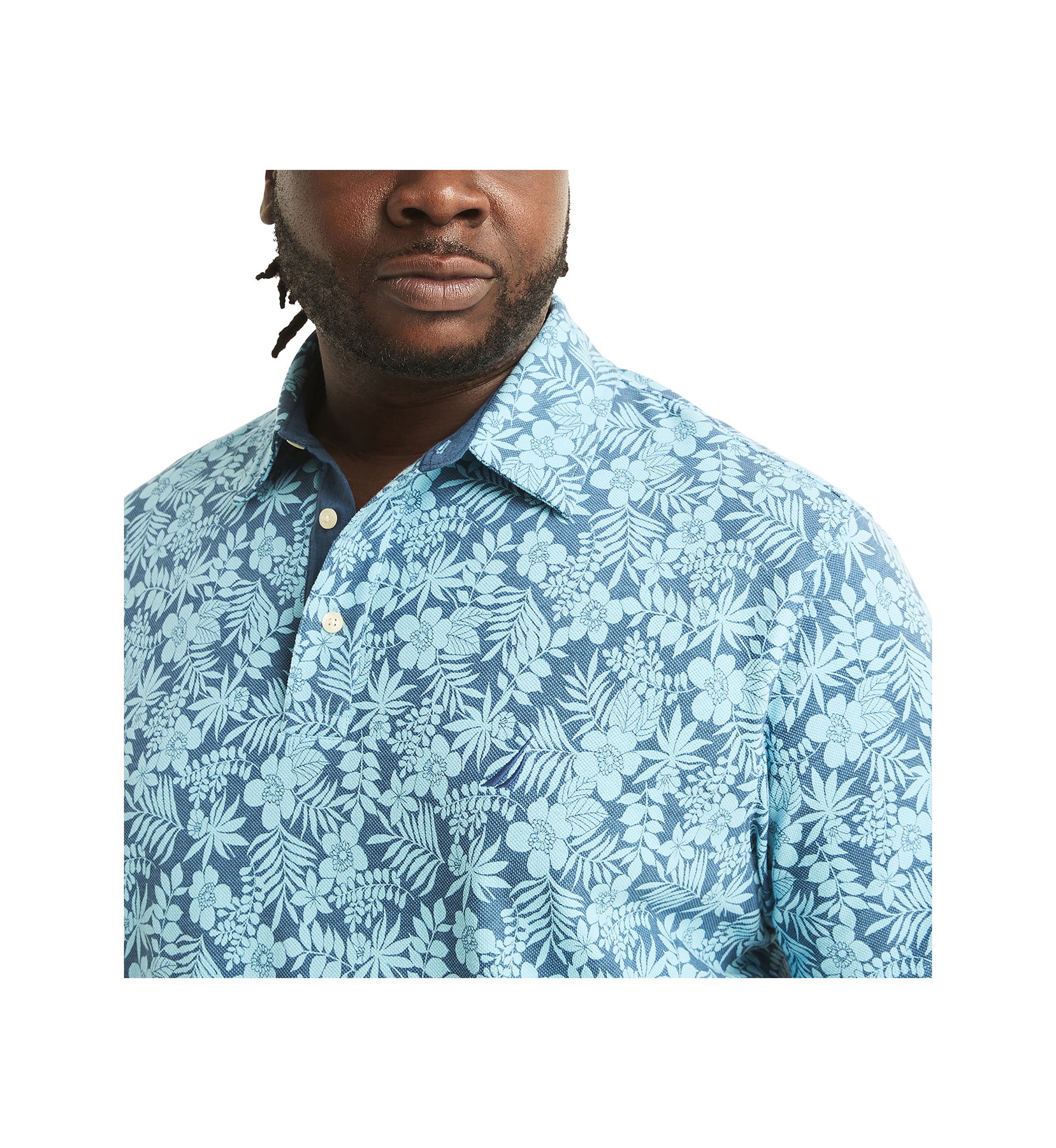 Big & Tall Classic Fit Deck Printed Polo Shirt