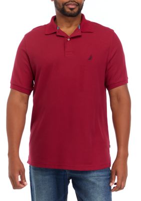 Big & Tall Short Sleeve Classic Fit Deck Polo Shirt