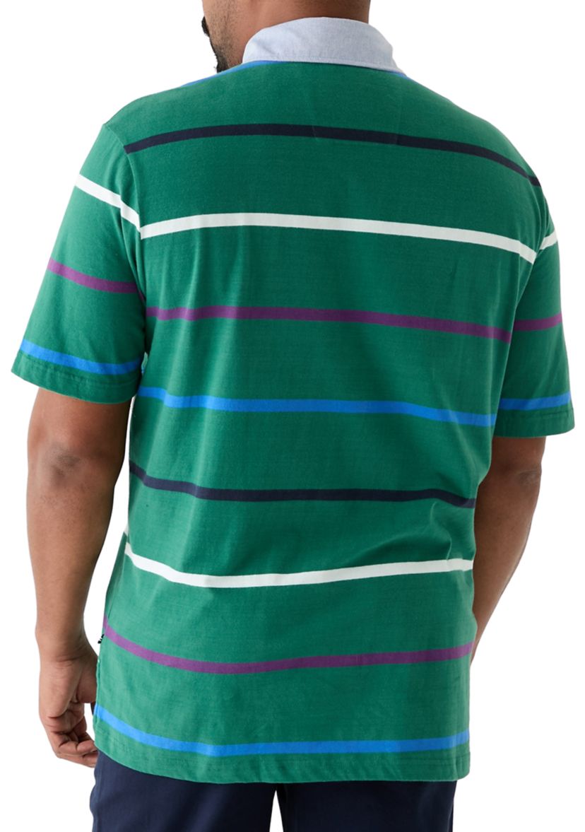 Big & Tall Rugby Polo Shirt 