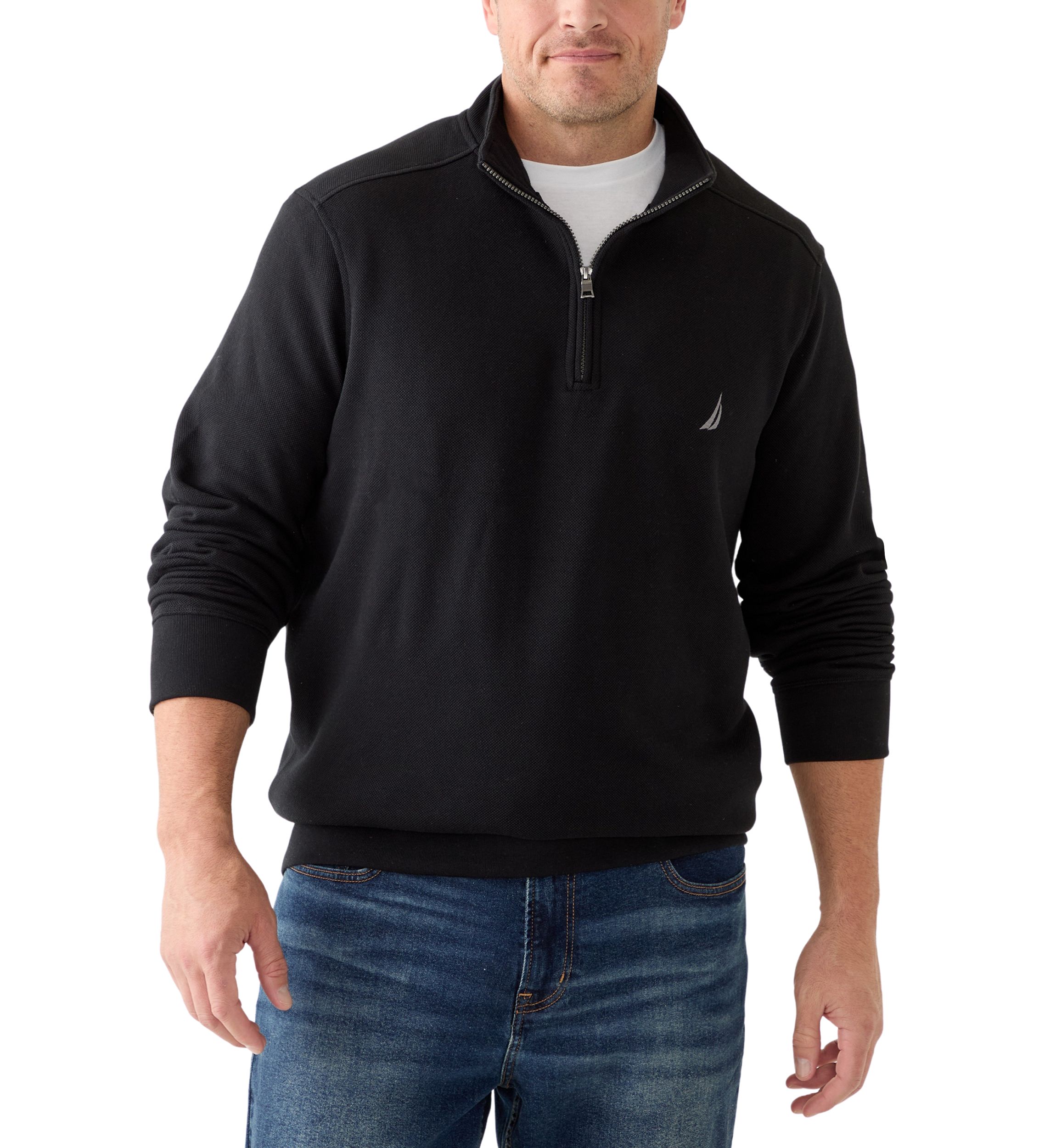 Big & Tall Quarter-Zip Fleece Sweatshirt