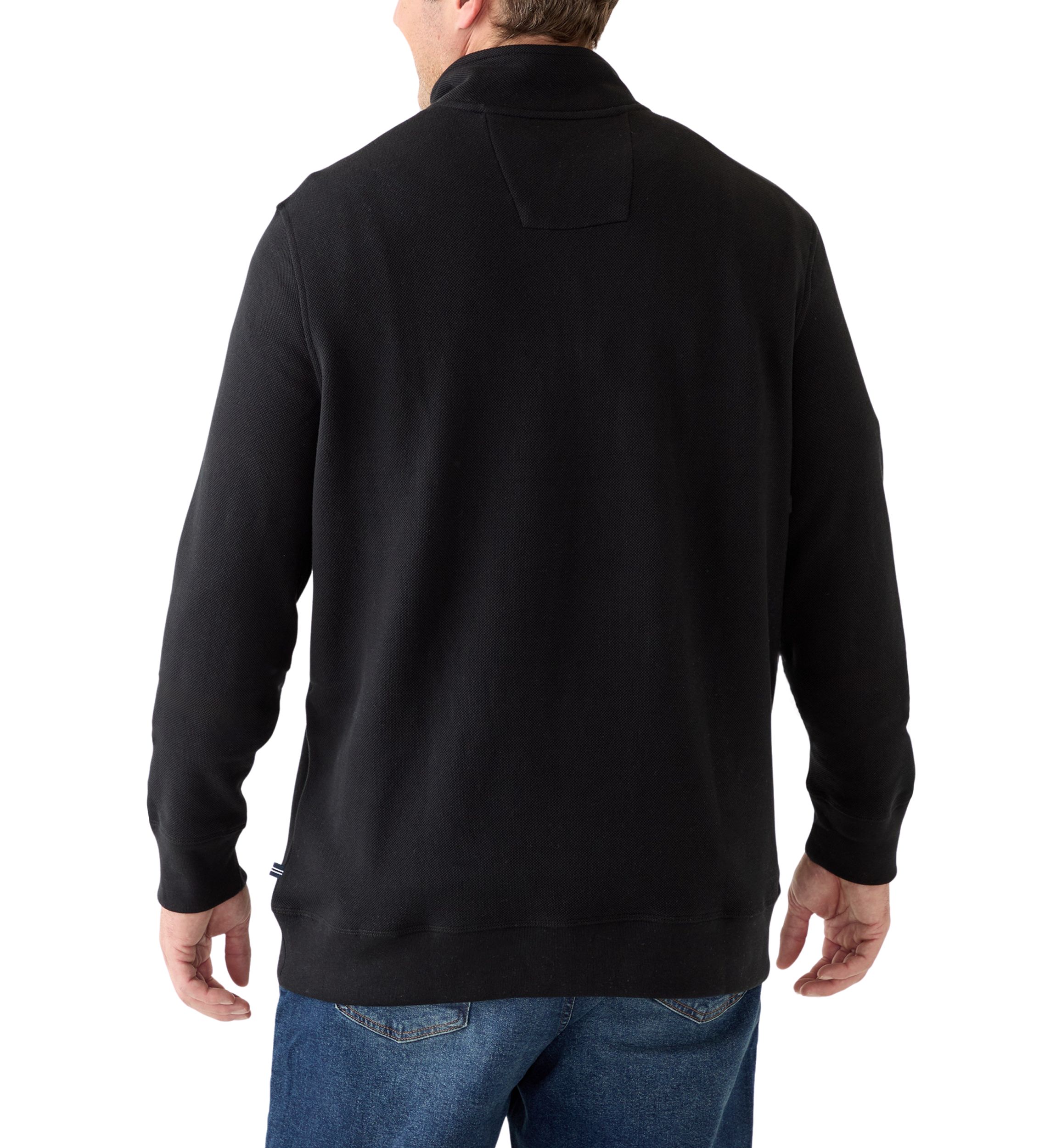 Big & Tall Quarter-Zip Fleece Sweatshirt