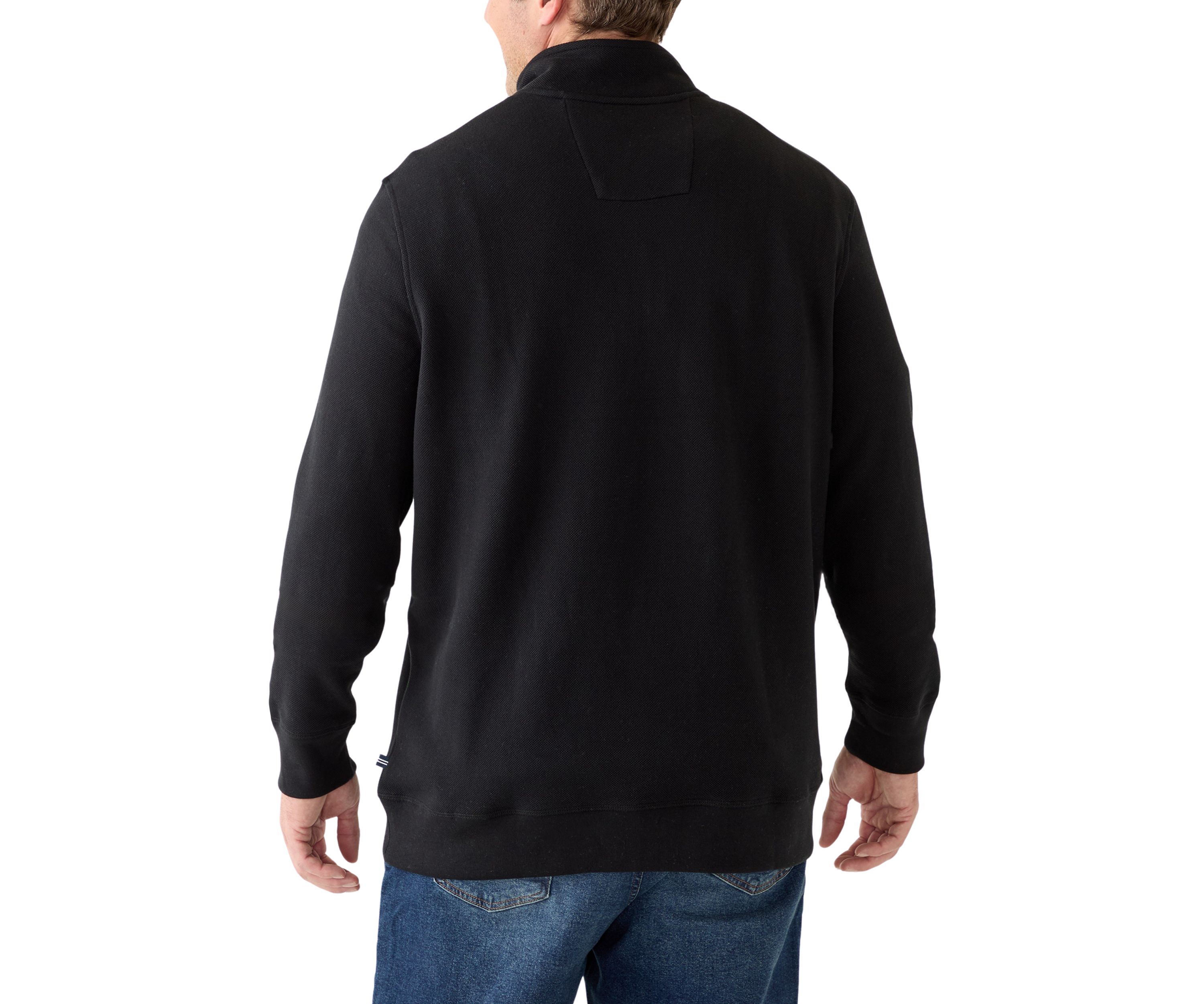 Big & Tall Quarter-Zip Fleece Sweatshirt