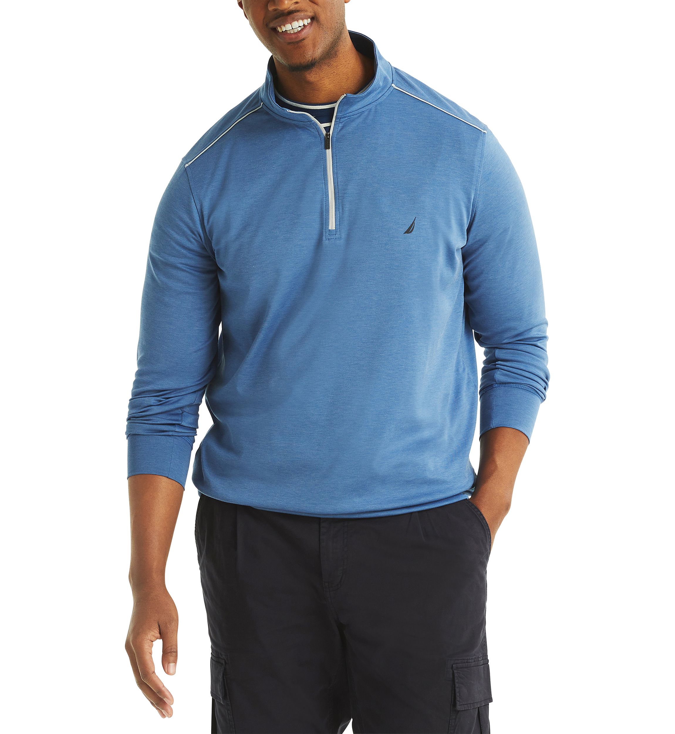 Big & Tall Quarter-Zip Sweatshirt