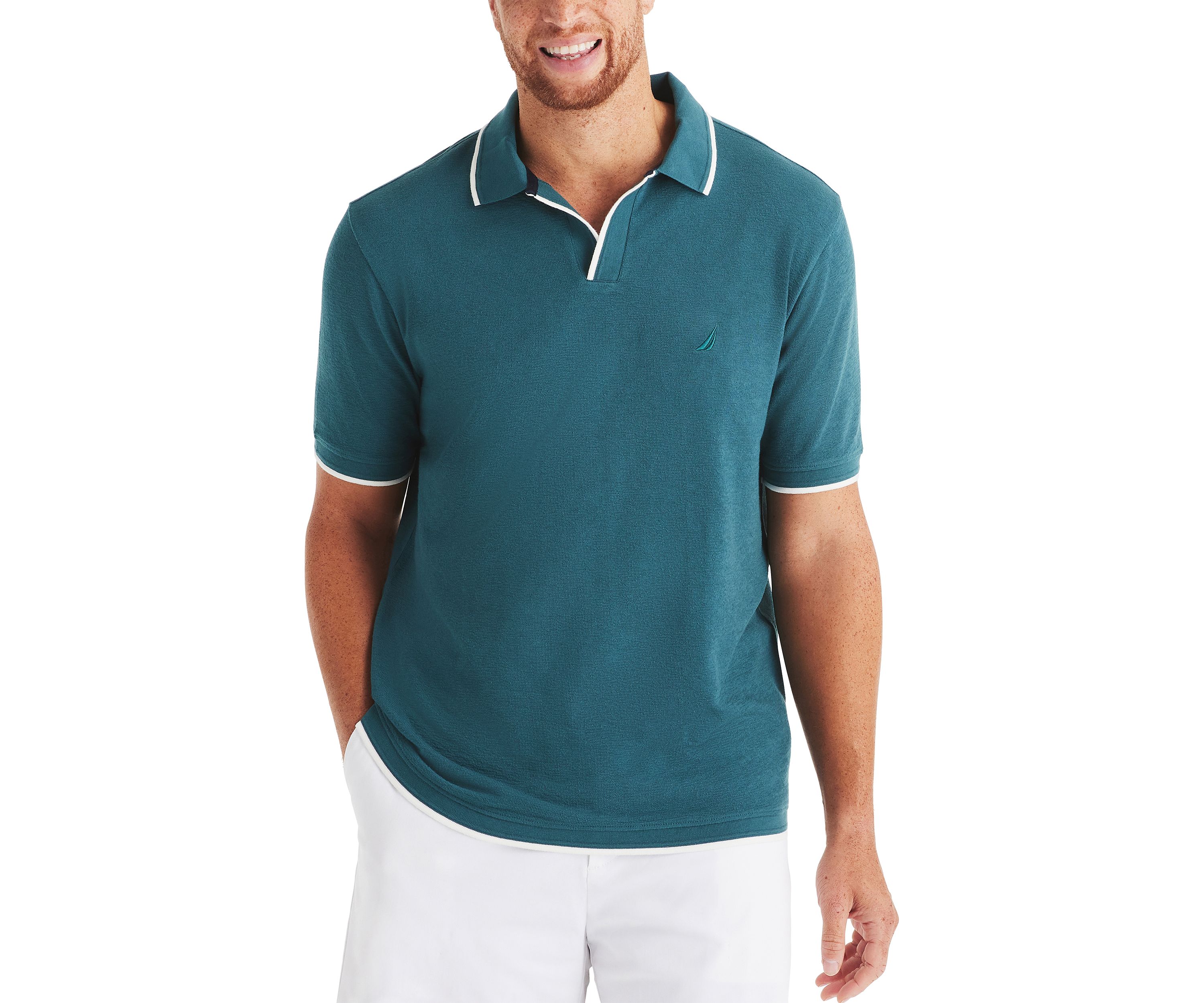 Big & Tall Classic Fit Printed Polo Shirt 