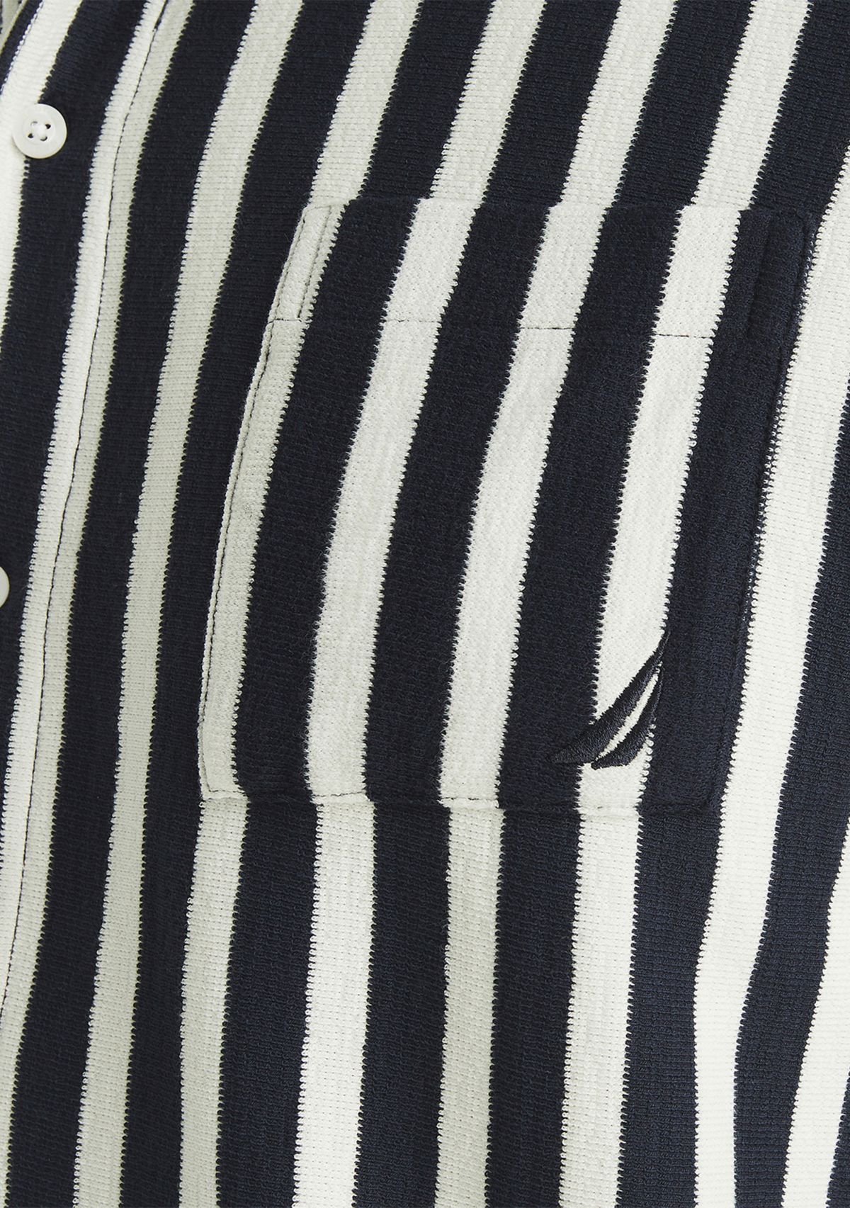 Big & Tall Striped Button-Down Shirt