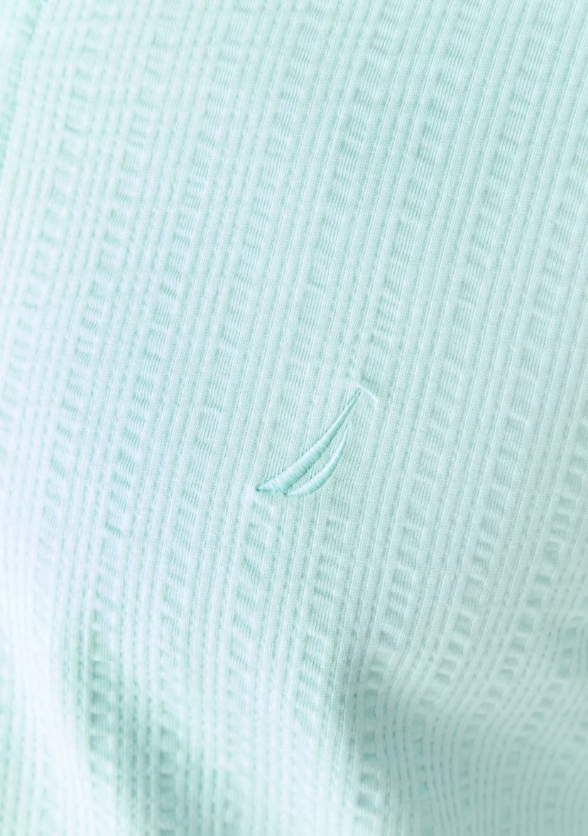 Big & Tall Classic Fit Seersucker Polo Shirt