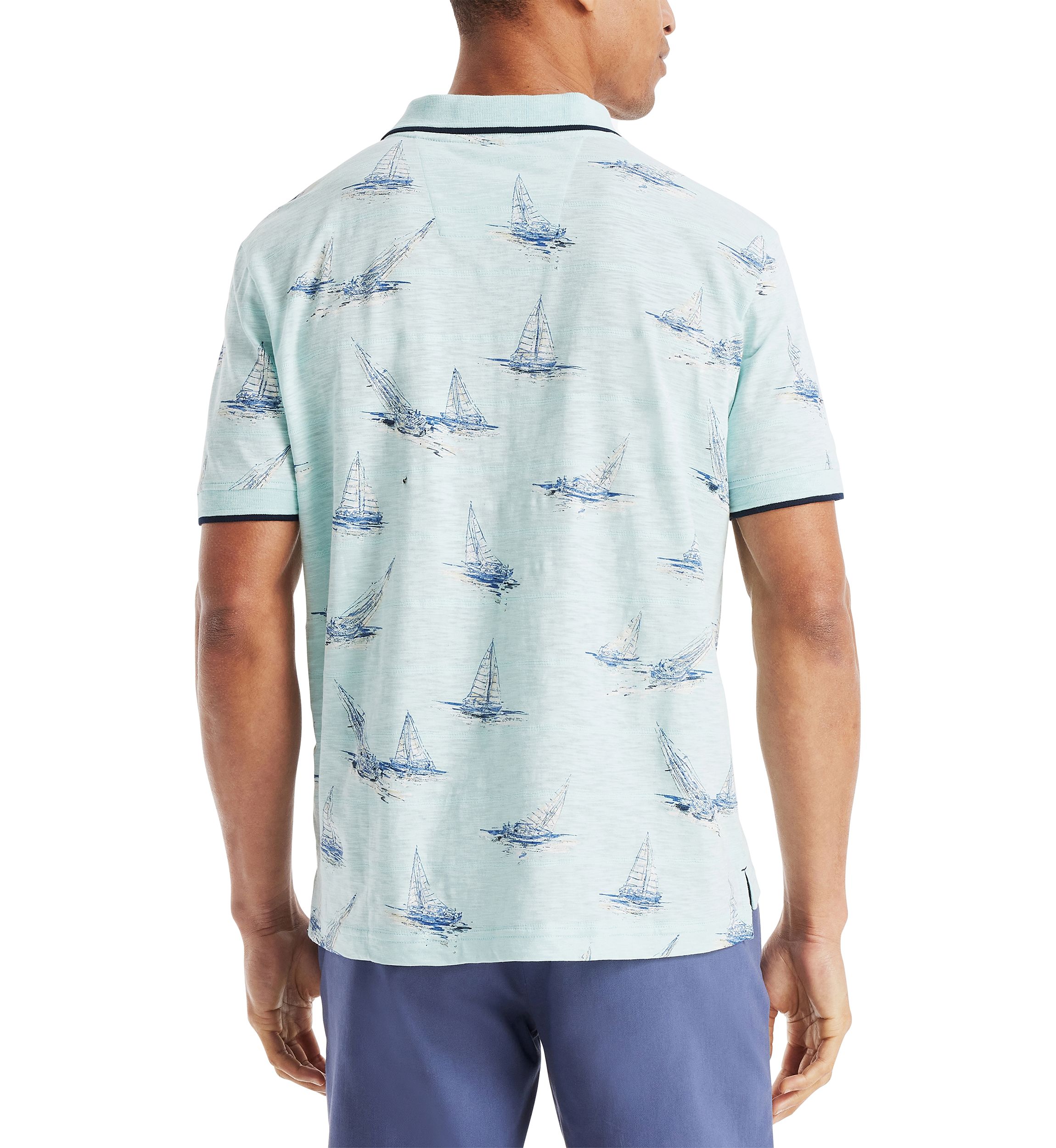 Big & Tall Classic Fit Printed Polo Shirt