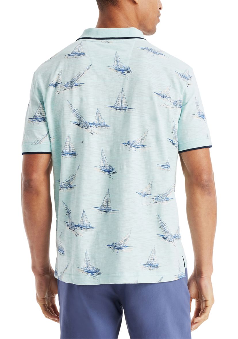 Big & Tall Classic Fit Printed Polo Shirt