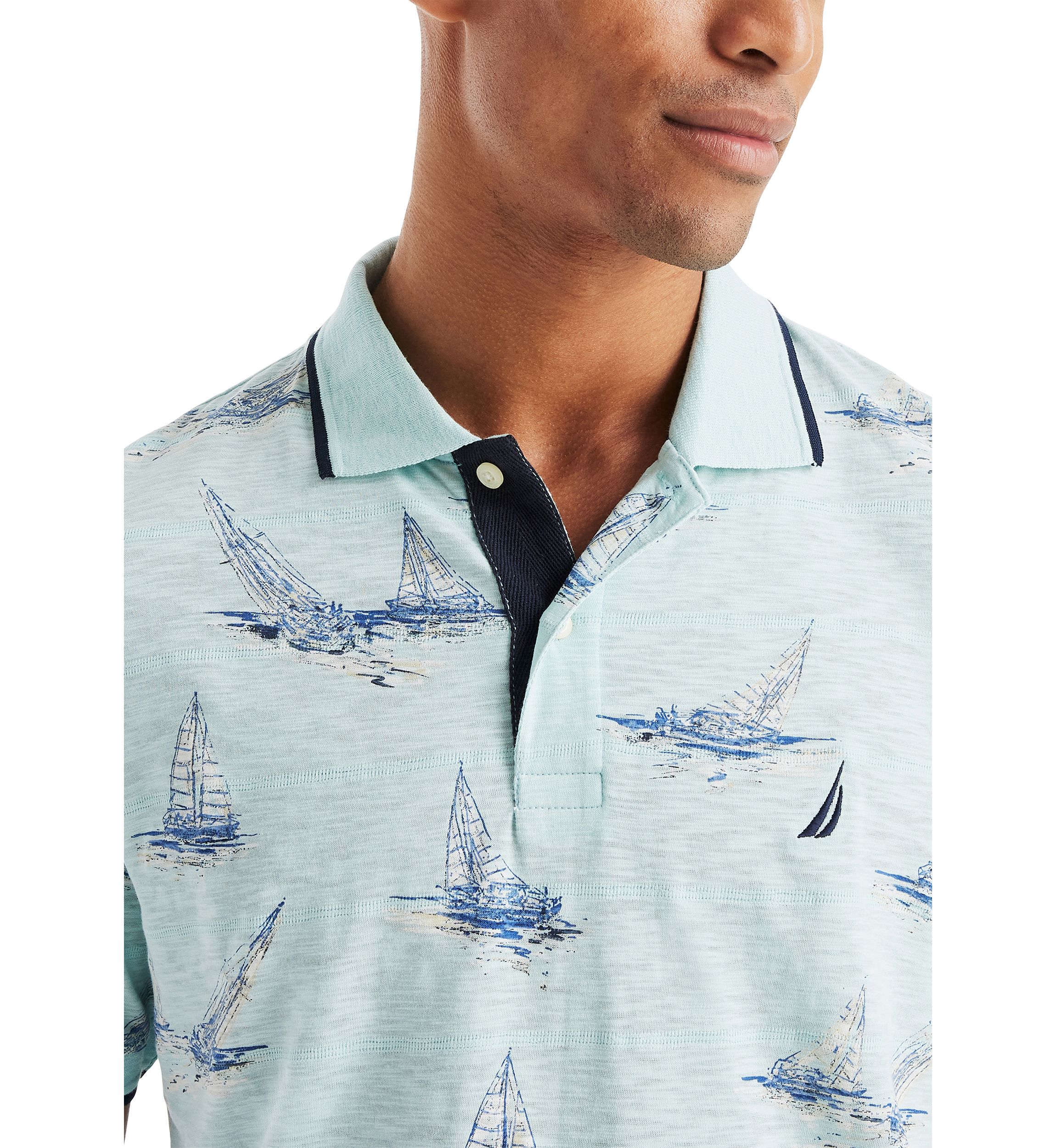 Big & Tall Classic Fit Printed Polo Shirt