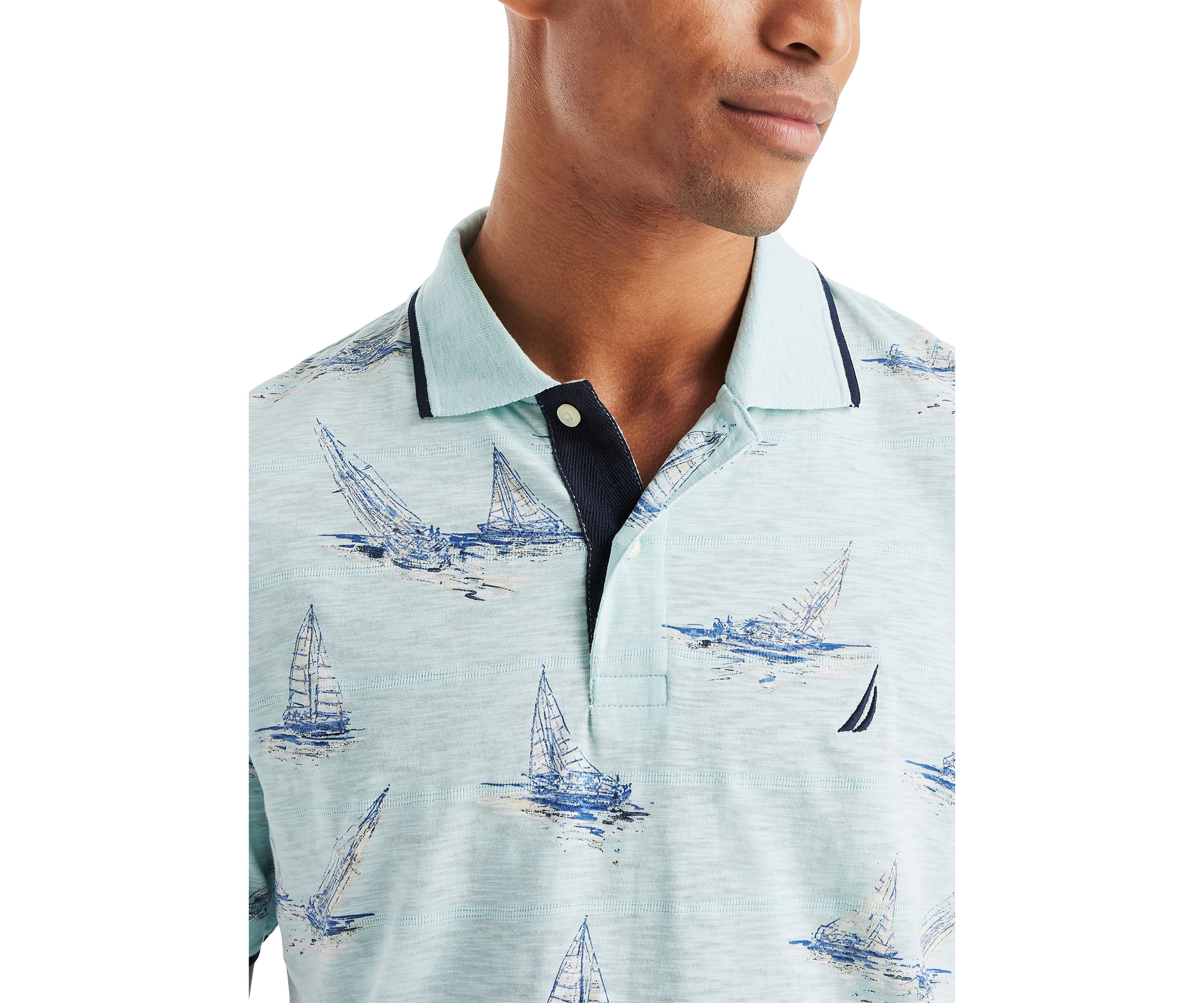 Big & Tall Classic Fit Printed Polo Shirt