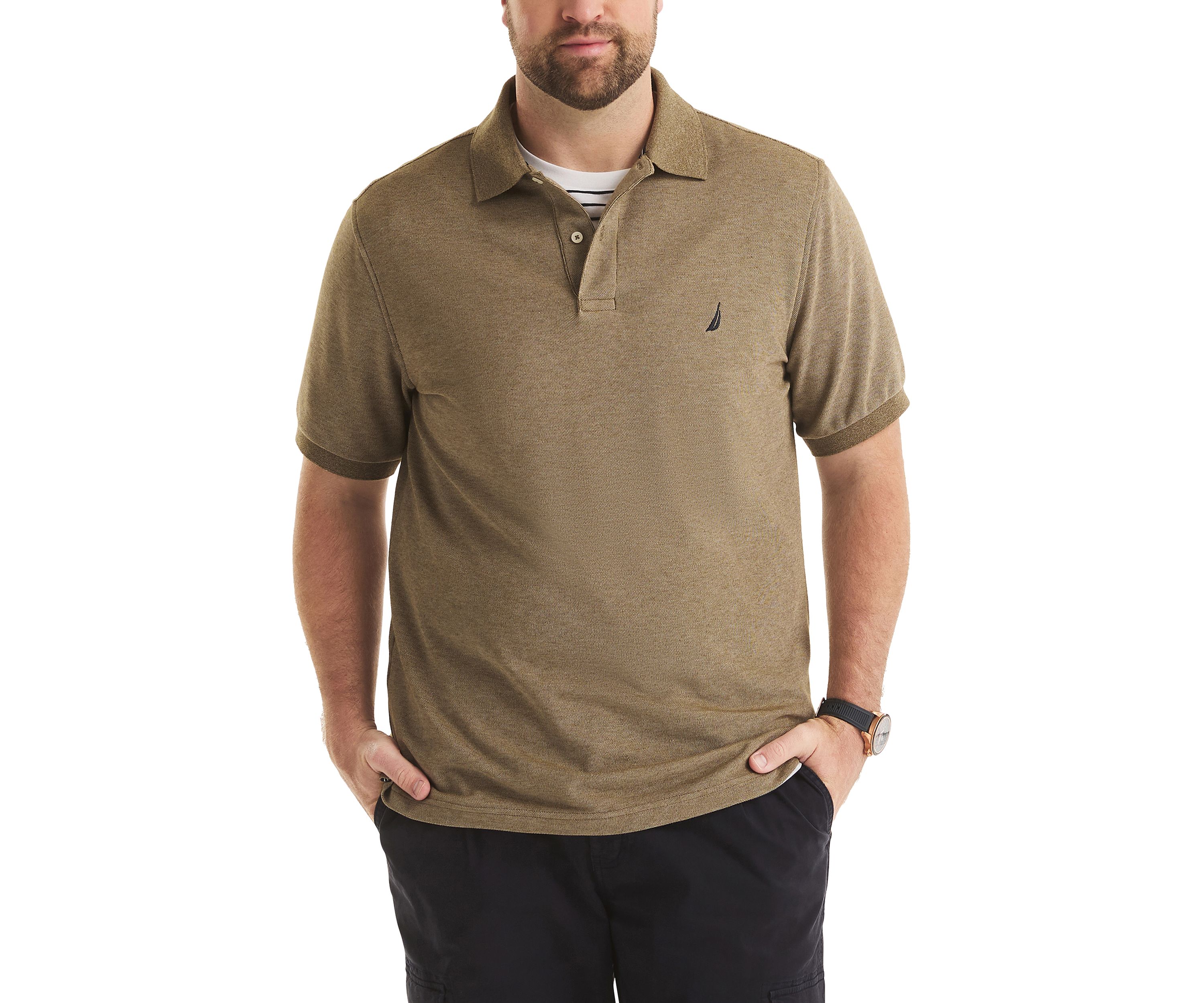 Big & Tall Classic Fit Deck Polo Shirt