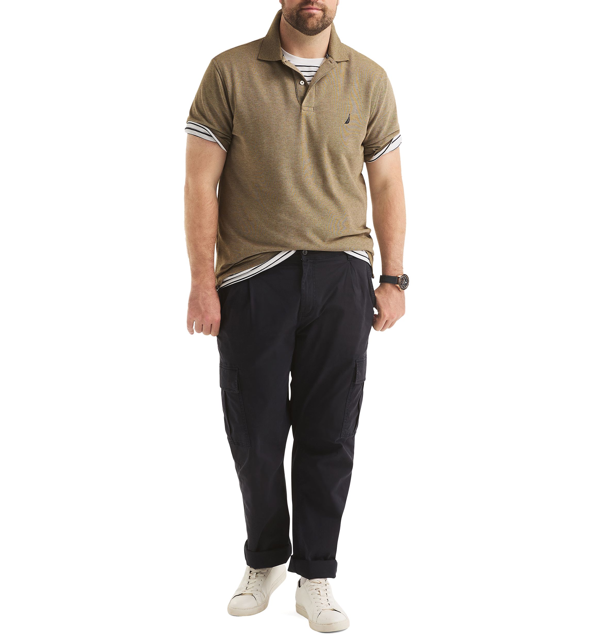 Big & Tall Classic Fit Deck Polo Shirt