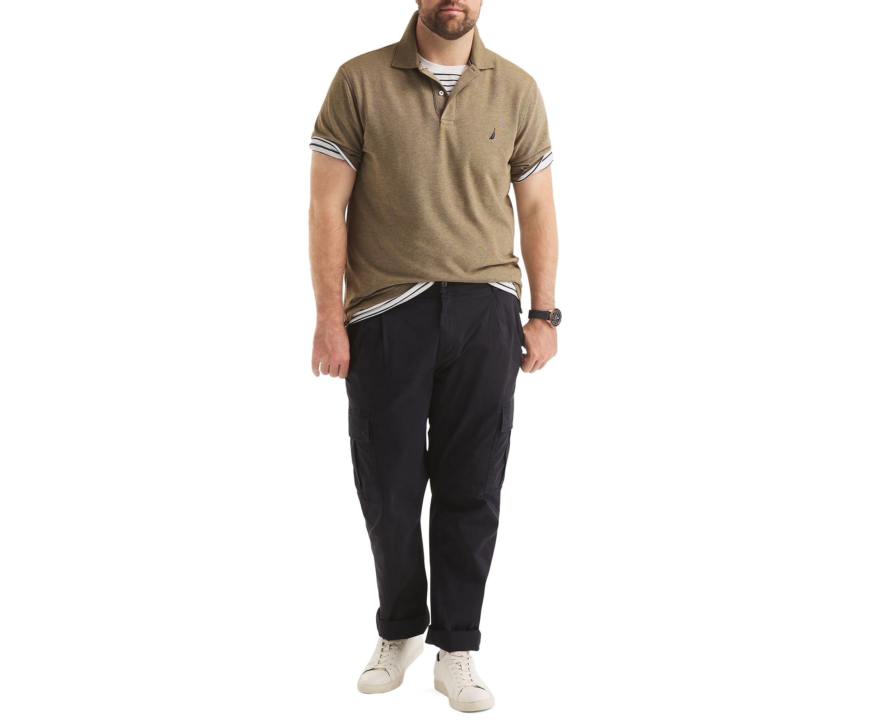 Big & Tall Classic Fit Deck Polo Shirt