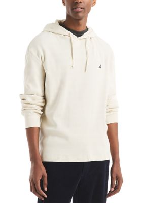 Nautica Men's Big & Tall Long Sleeve Waffle Hoodie, 2XL Tall