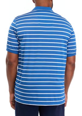 Big & Tall Short Sleeve Navtech Multi Stripe Polo Shirt