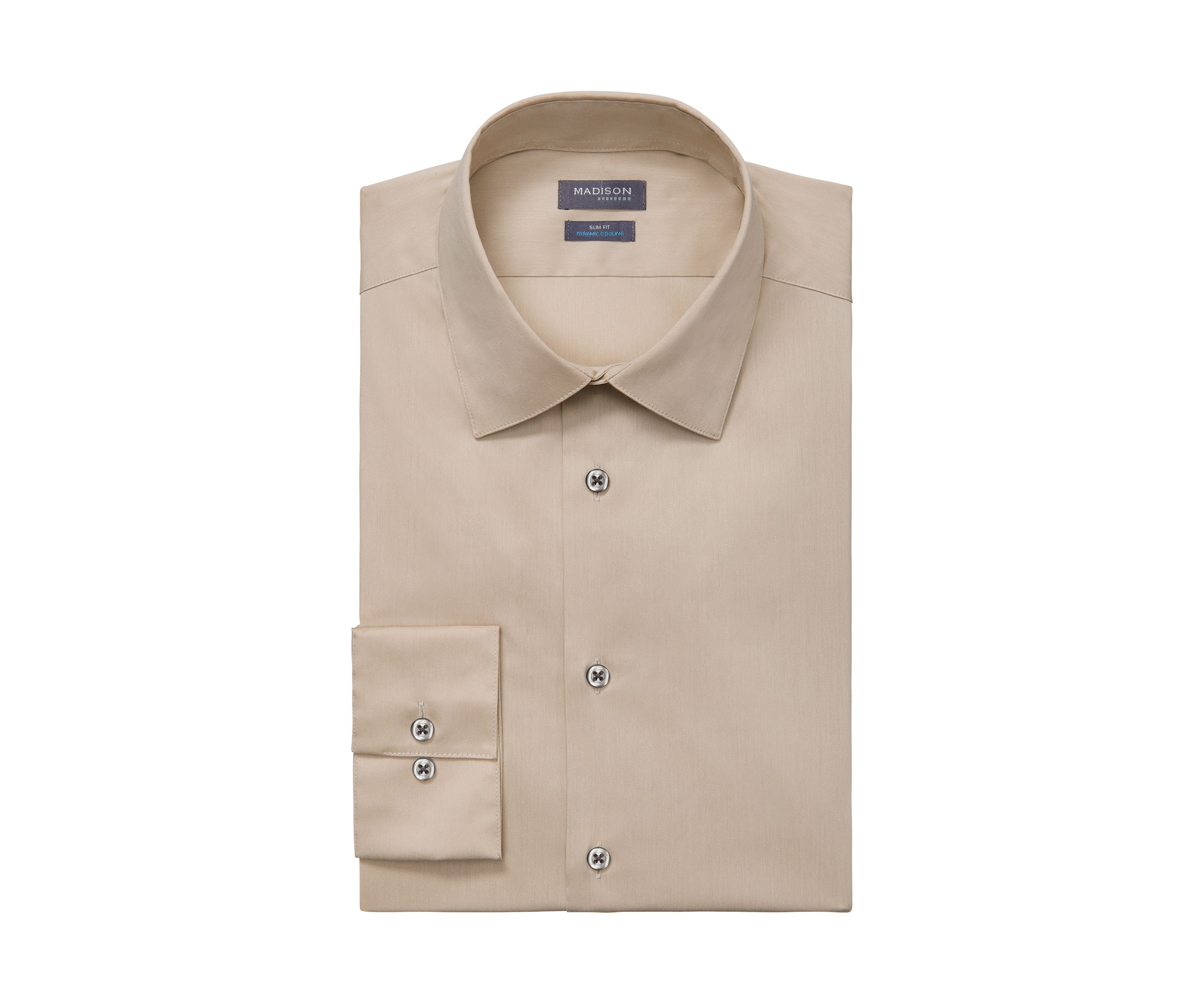 Mens Slim Fit Dynamic Cooling Dress Shirt