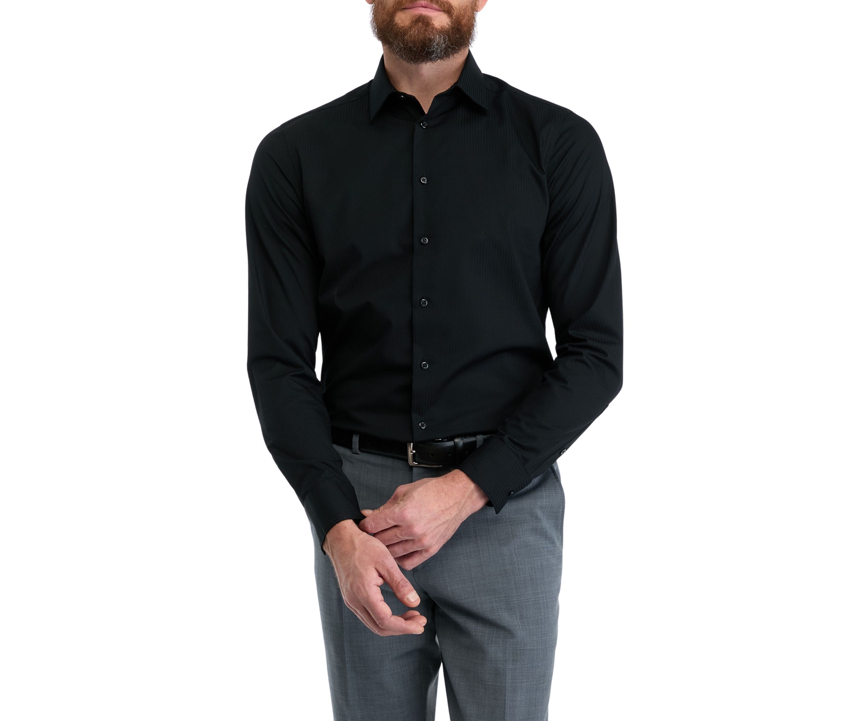 Mens Slim Fit Dynamic Cooling Dress Shirt