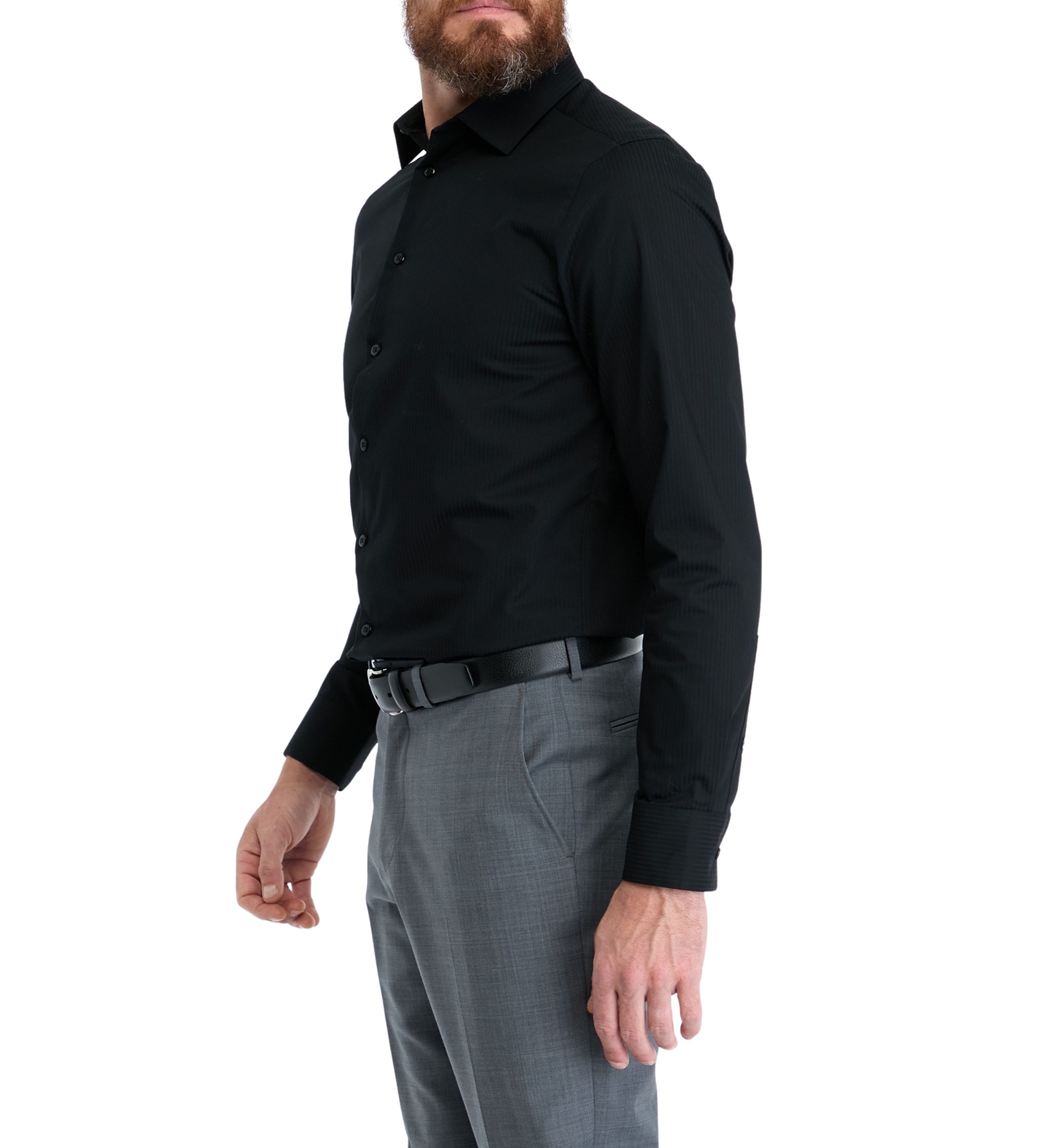 Mens Slim Fit Dynamic Cooling Dress Shirt