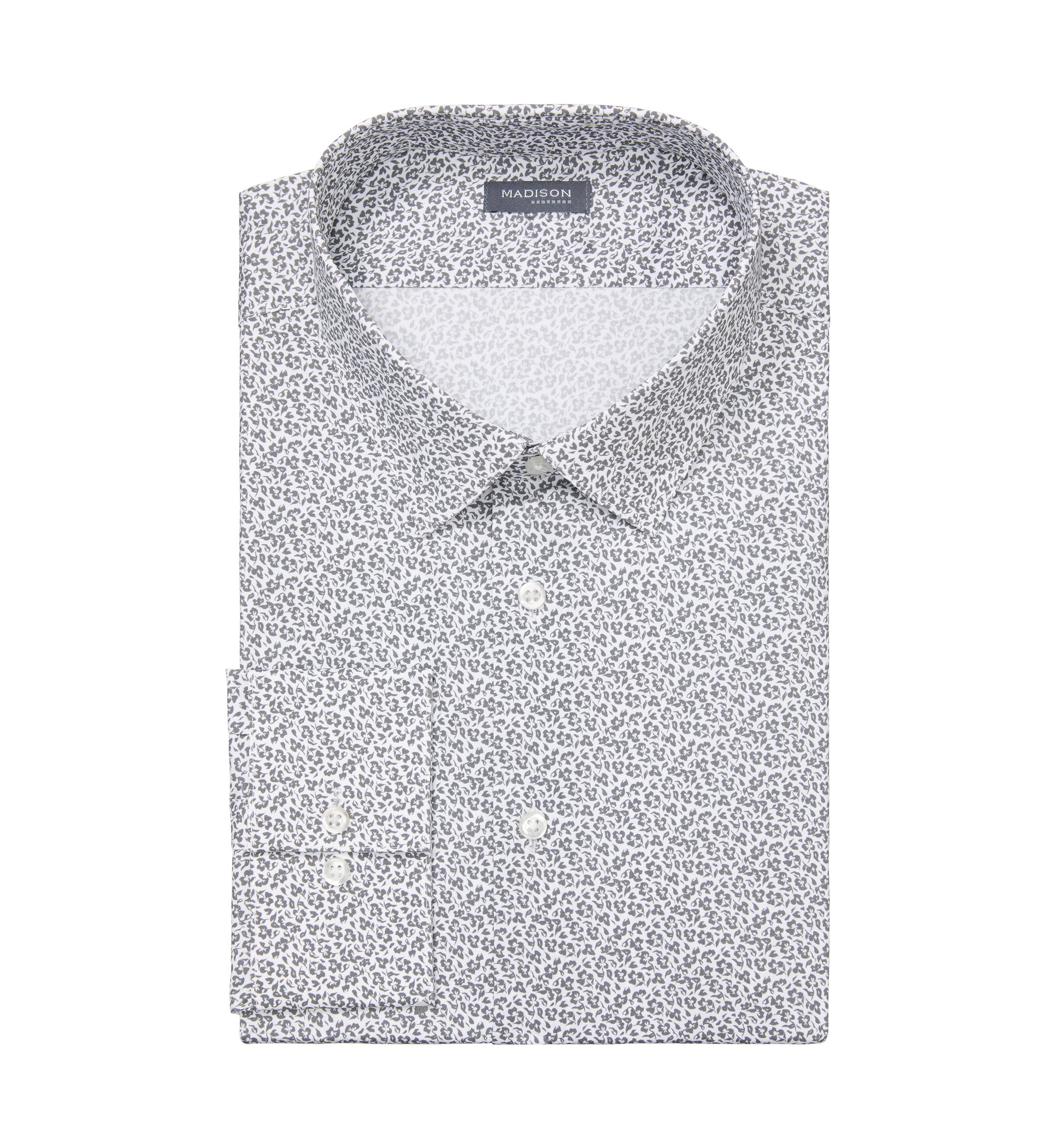 Mens Wrinkle Free Natural Stretch Dress Shirt