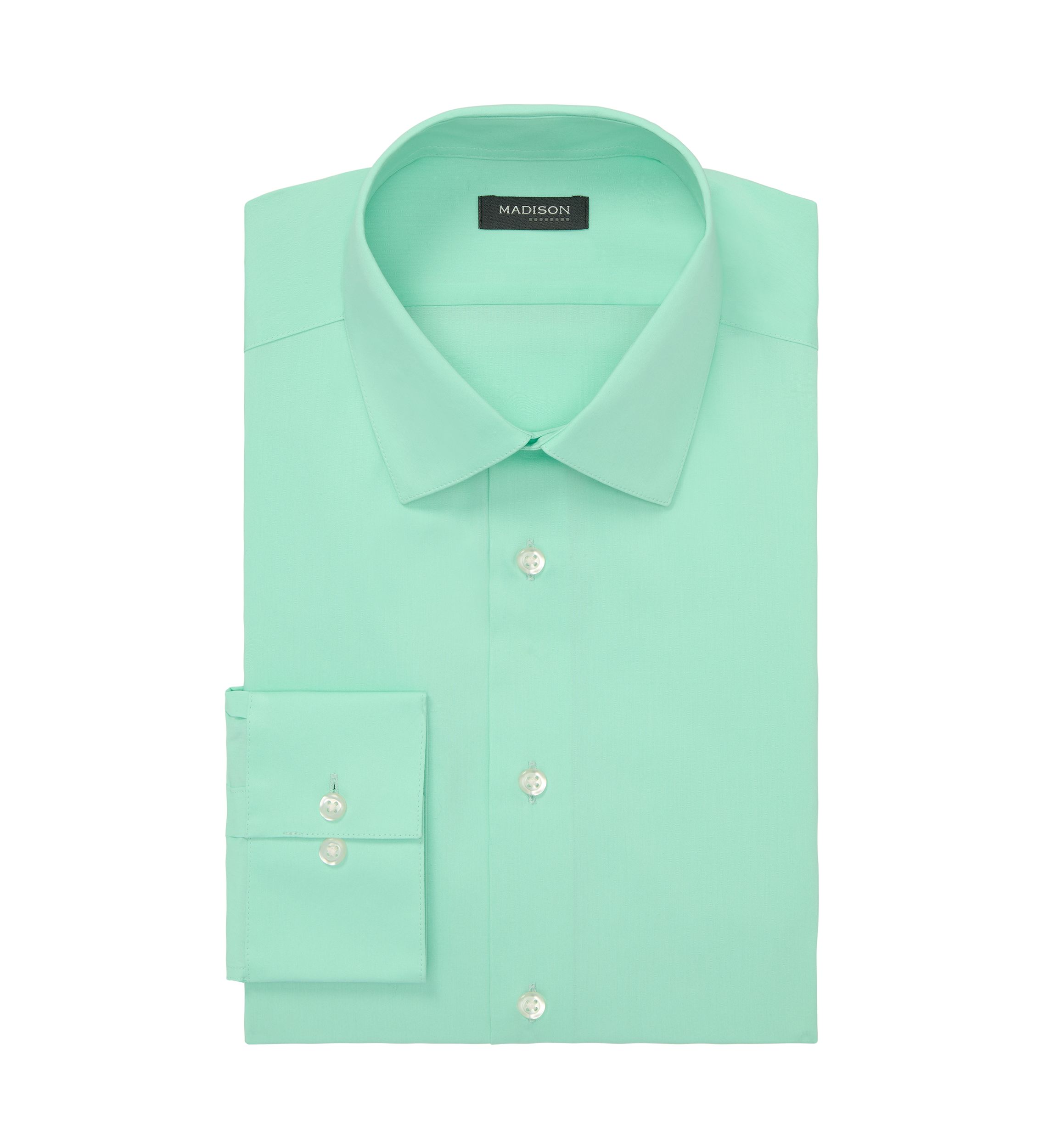 Mens Liquid Soft Stretch Slim Fit Dress Shirt
